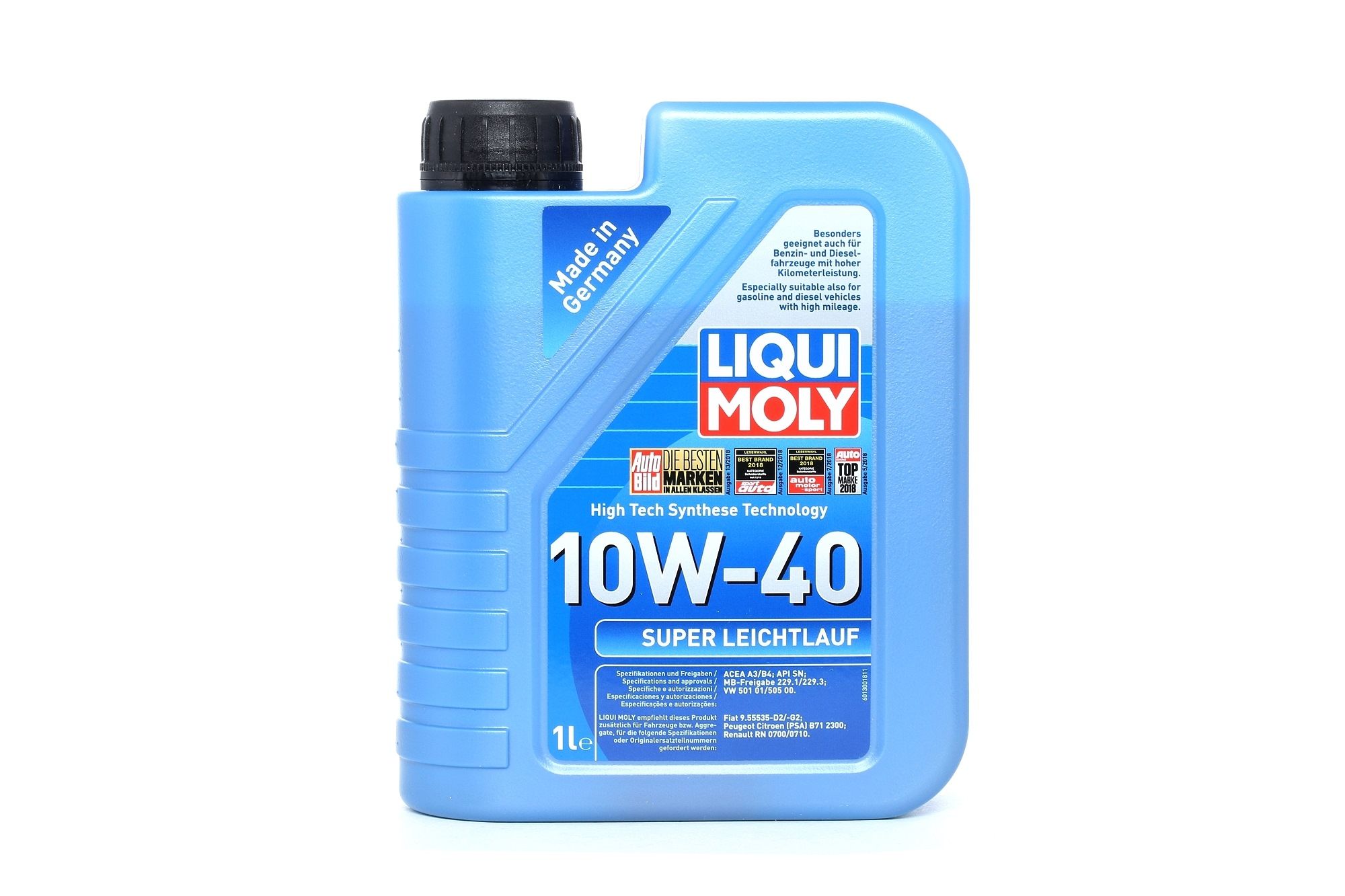 Acquistare ricambi originali LIQUI MOLY Olio motore Leichtlauf, Super 9503
