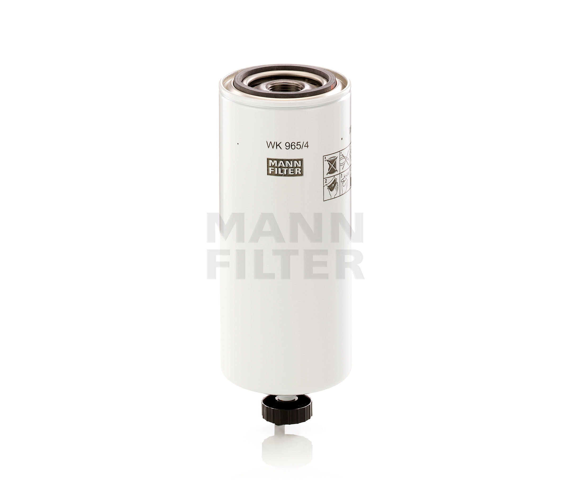 WK 965/4 x MANN-FILTER z uszczelnieniem Wys.: 249[mm] Filtr paliwa WK 965/4 x kupić niedrogo