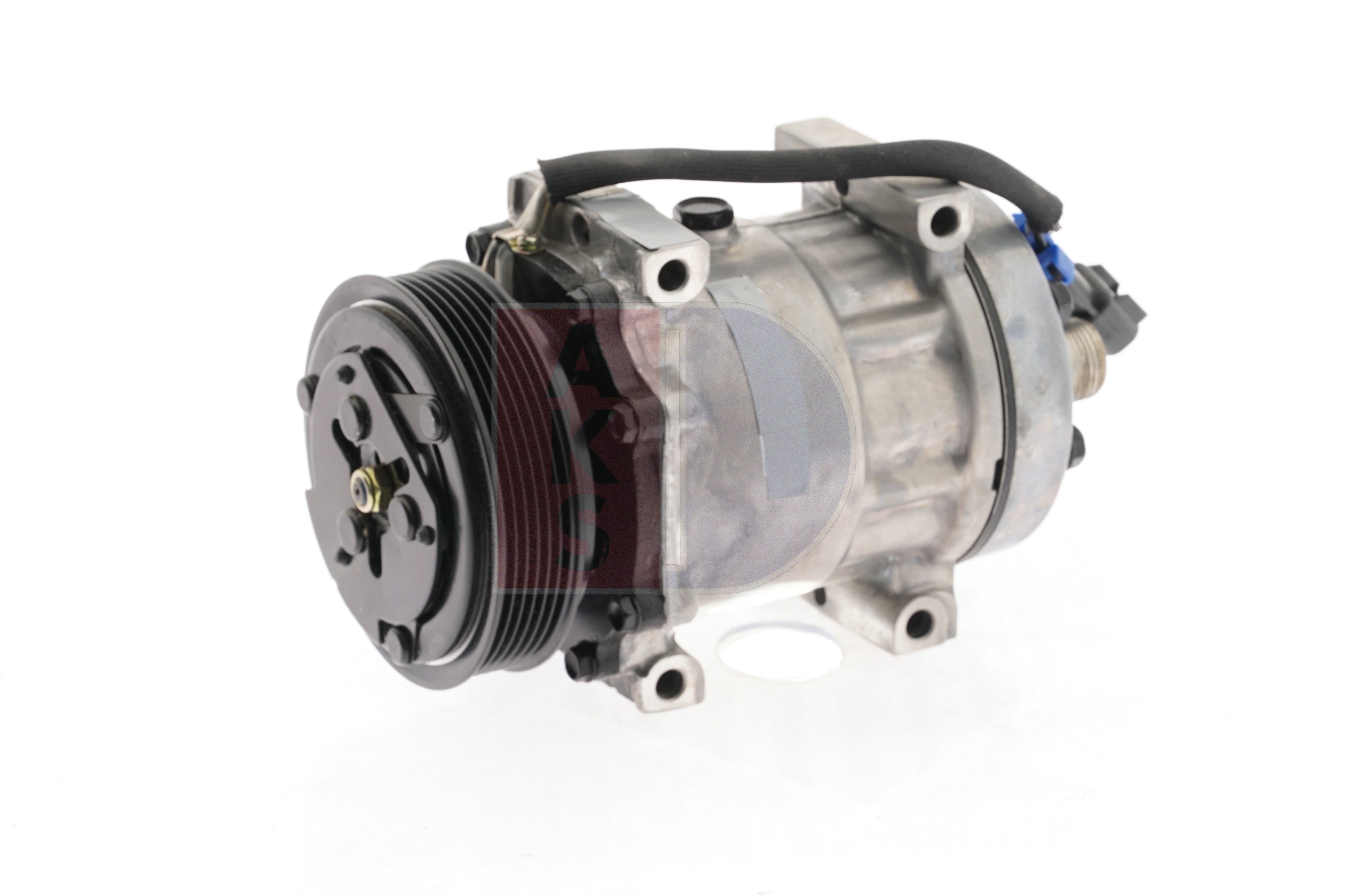 AKS DASIS Kompressor, Klimaanlage 852087N SD7H15, 12V, R134a Riemenscheiben-Ø: 120mm, Anzahl der Rillen: 6