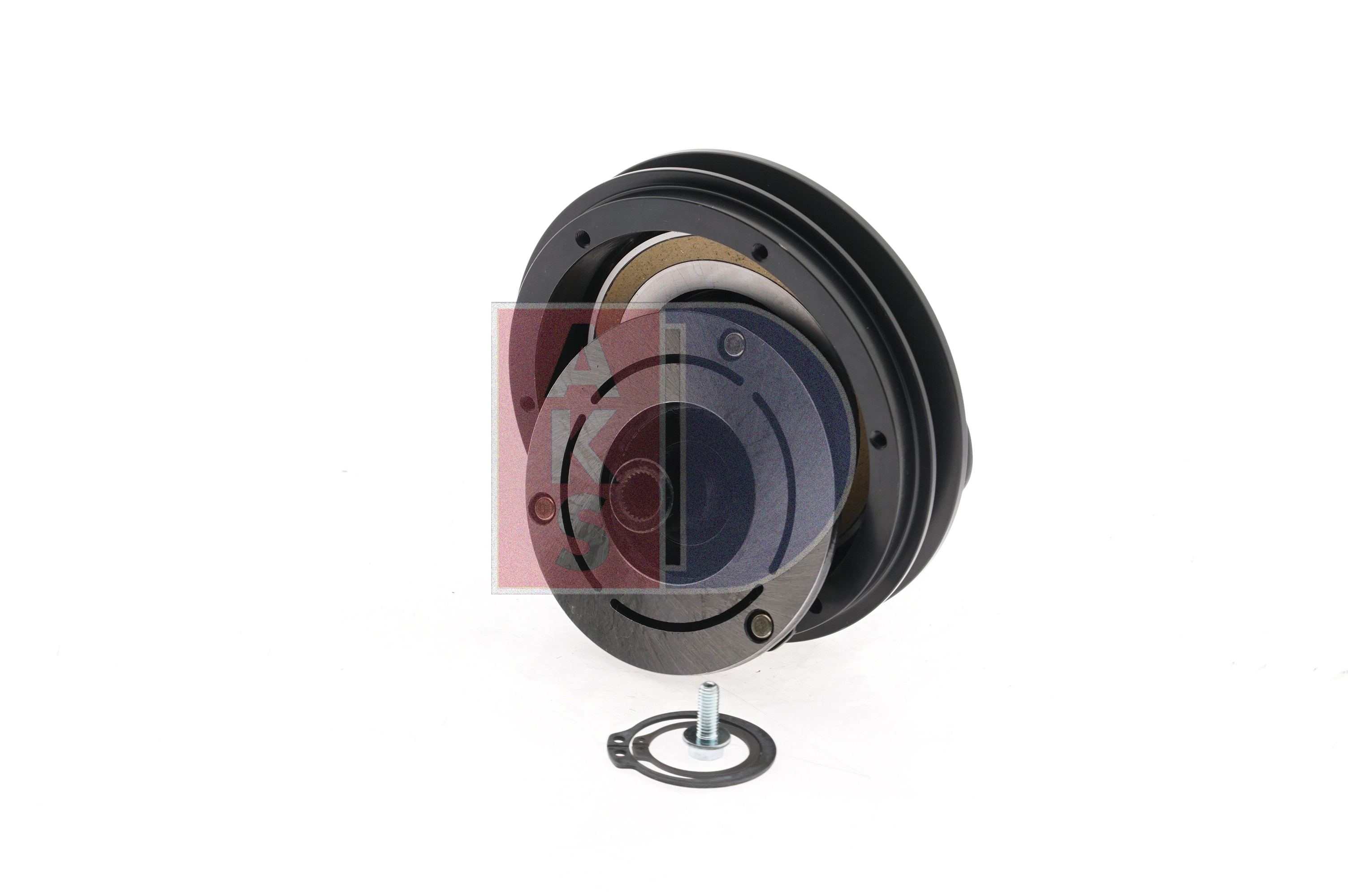 AKS DASIS 852532N Embrayage magnétique pour compresseurs de climatisation 24V, Denso 10PA Ø 146 mm