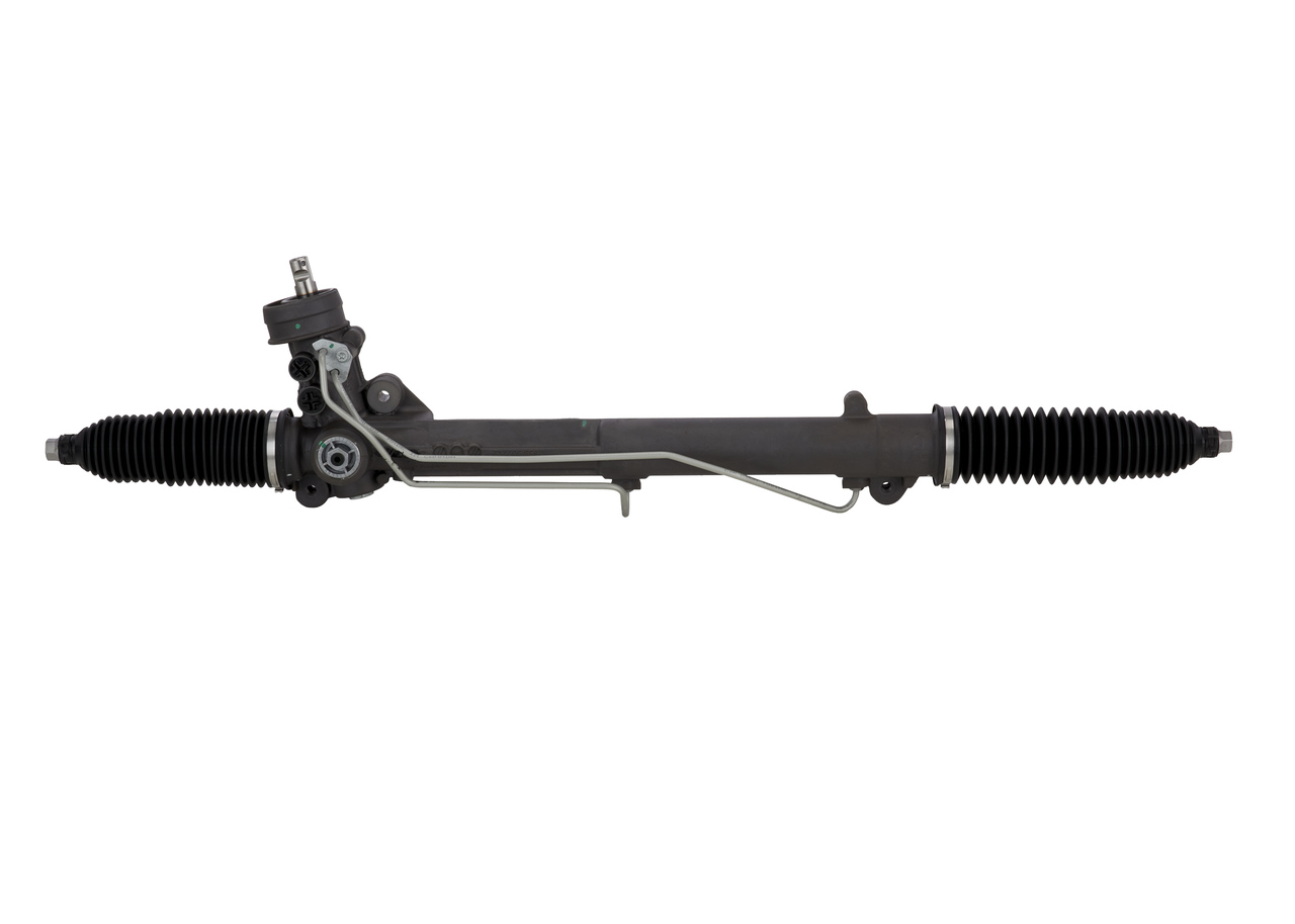 BOSCH K S00 000 942 Steering rack Hydraulic, for vehicles with power steering, for left-hand drive vehicles, with tie rod, without tie rod ends