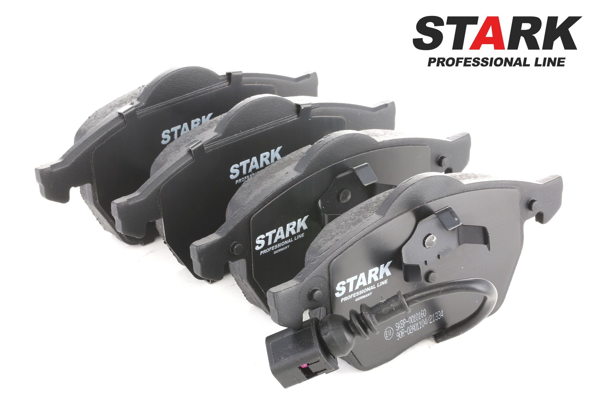 STARK Front Axle Height: 74,2mm, Thickness 1: 19,5mm, Thickness 2: 20,5mm Brake pads SKBP-0010160 buy