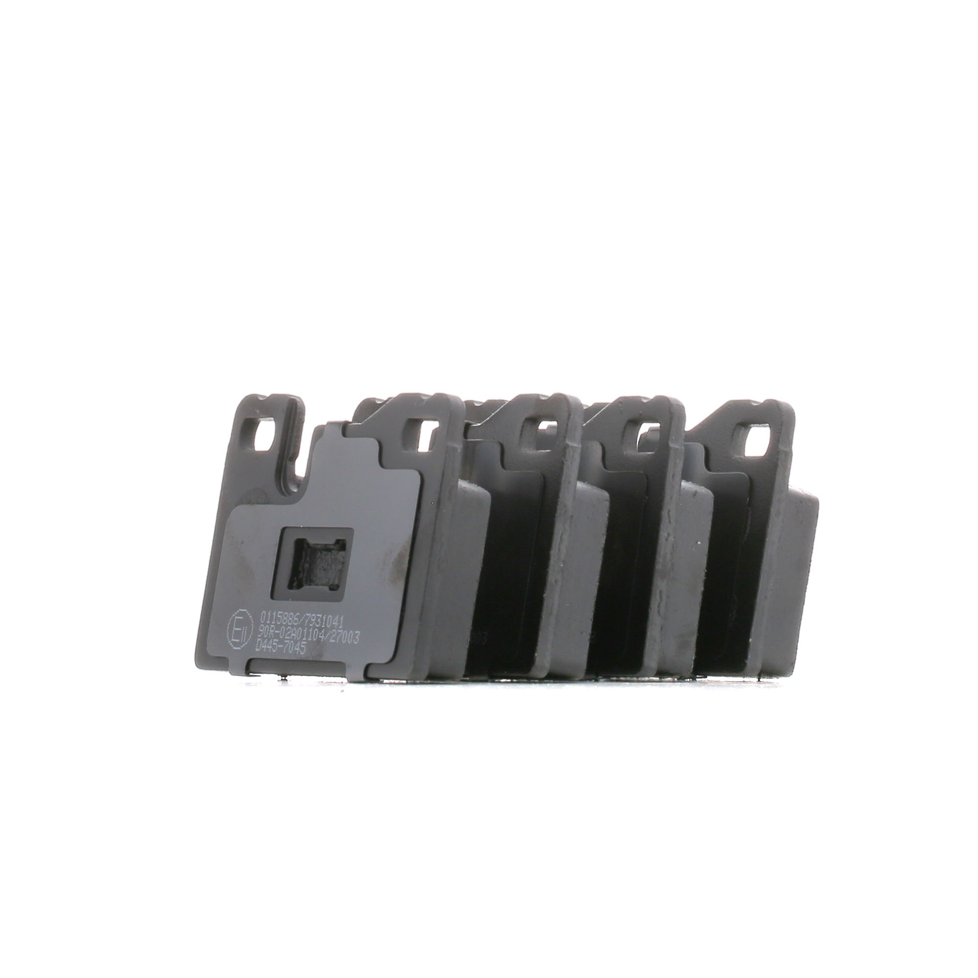 STARK Assale anteriore, predisposto per visualizzazione avviso usura Alt.: 58,8mm, Largh.: 76,8mm, Spessore: 18,5mm Pastiglie dei freni SKBP-0011339 acquisto online