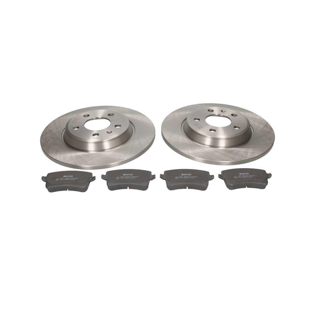 MAPCO Rear Axle, solid, not prepared for wear warning indicator Ø: 300mm, Brake Disc Thickness: 12mm Brake discs and pads 47904 buy