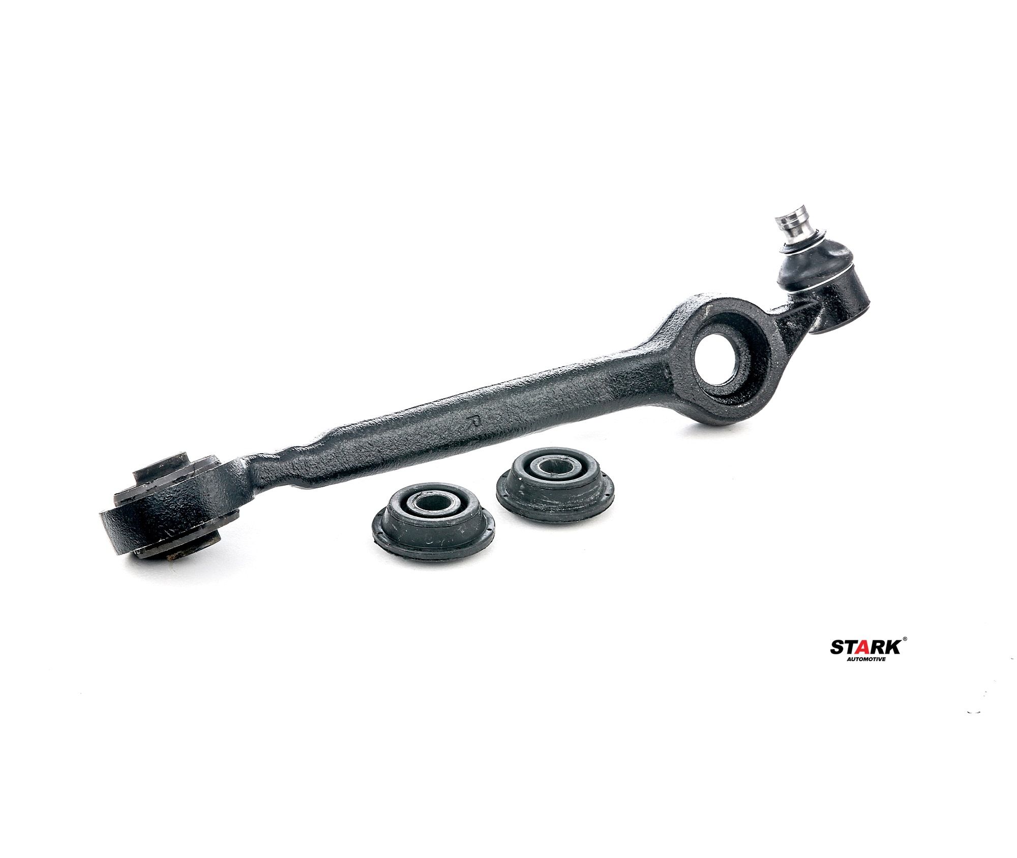 STARK SKCA-0050407 Suspension arm with rubber mount, Front Axle, Lower, Right, Control Arm, Steel, Cone Size: 19 mm