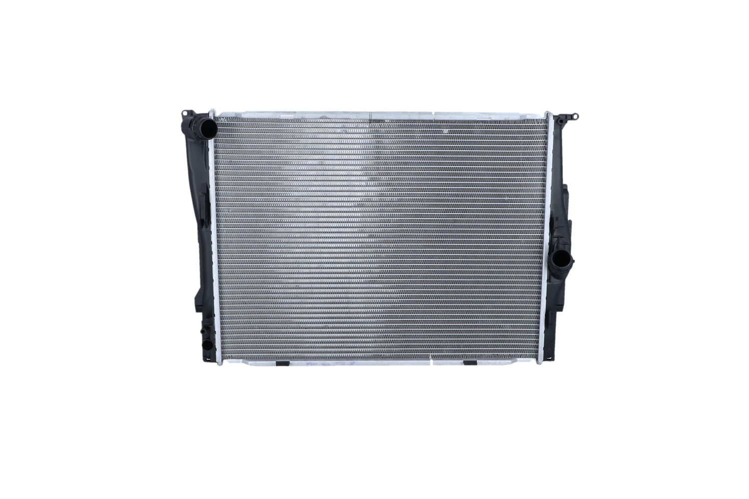 NRF 56129 Engine radiator Aluminium, 600 x 458 x 23 mm, EASY FIT, with mounting parts, Brazed cooling fins