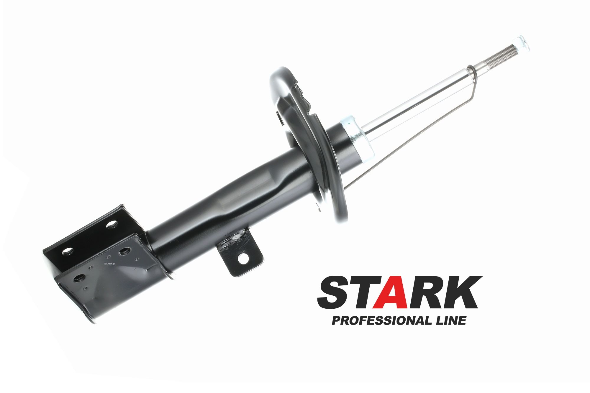 STARK SKSA-0131823 Shock absorber Front Axle Left, Gas Pressure, Twin-Tube, Suspension Strut, Top pin, Bottom Clamp