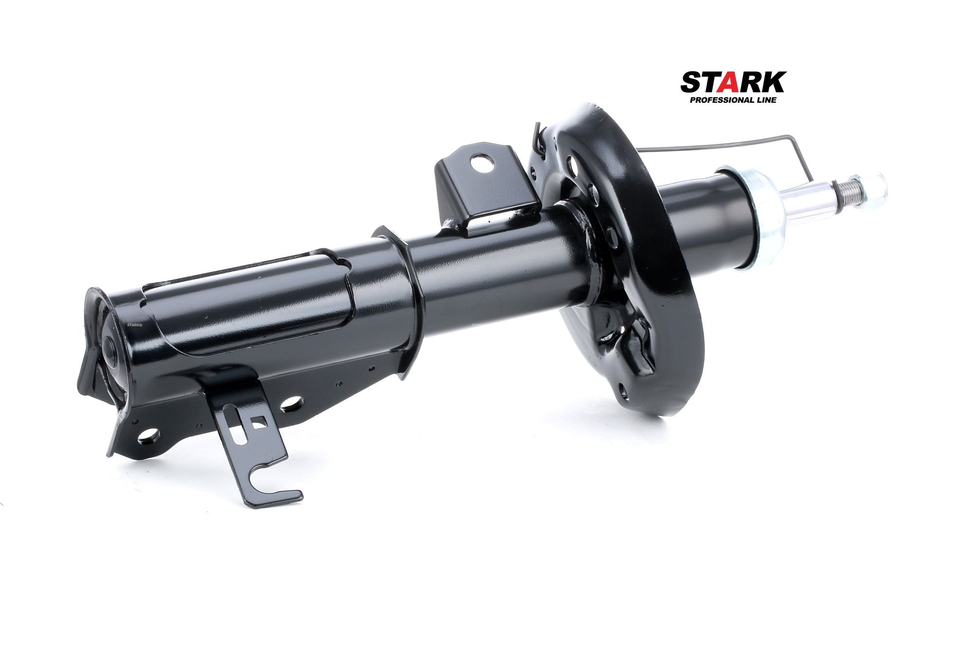 STARK SKSA-0131873 Shock absorber Front Axle Left, Gas Pressure, Twin-Tube, Suspension Strut, Top pin, Bottom Clamp