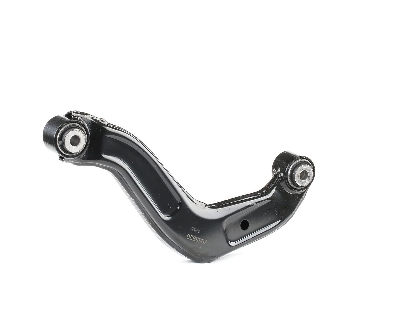 STARK SKCA-0050491 Suspension arm with rubber mount, Rear Axle Left, Control Arm, Sheet Steel, Black-painted