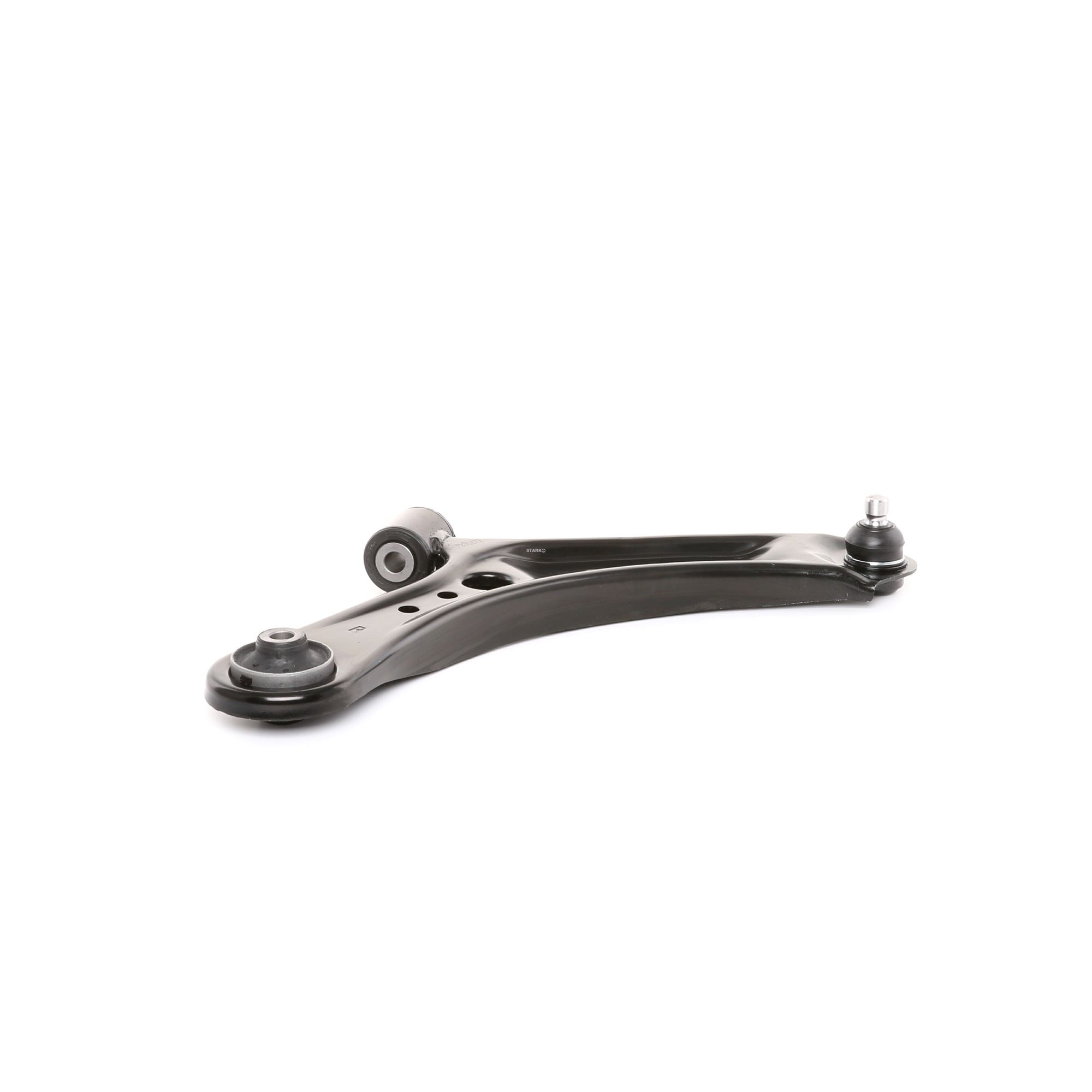 STARK SKCA-0050504 Suspension arm with ball joint, with rubber mount, Front Axle, Right, Control Arm, Sheet Steel, Cone Size: 17 mm
