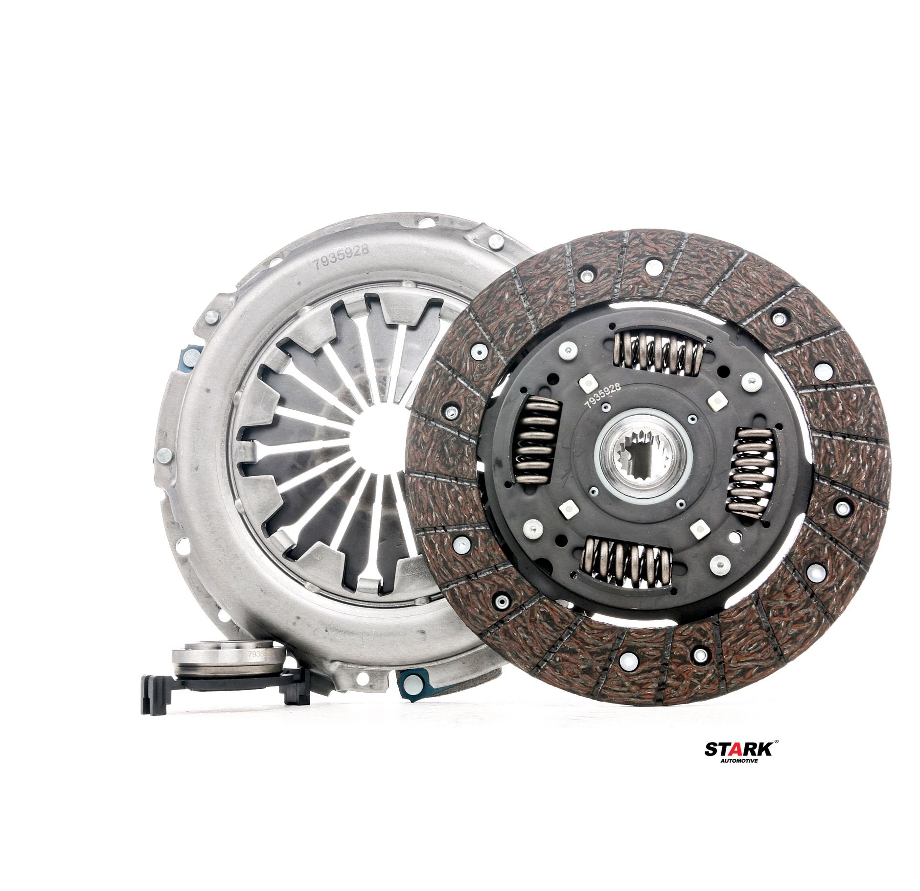 STARK SKCK-0100030 Clutch kit three-piece, with clutch release bearing, with clutch disc, without flywheel, with bearing(s), 200mm