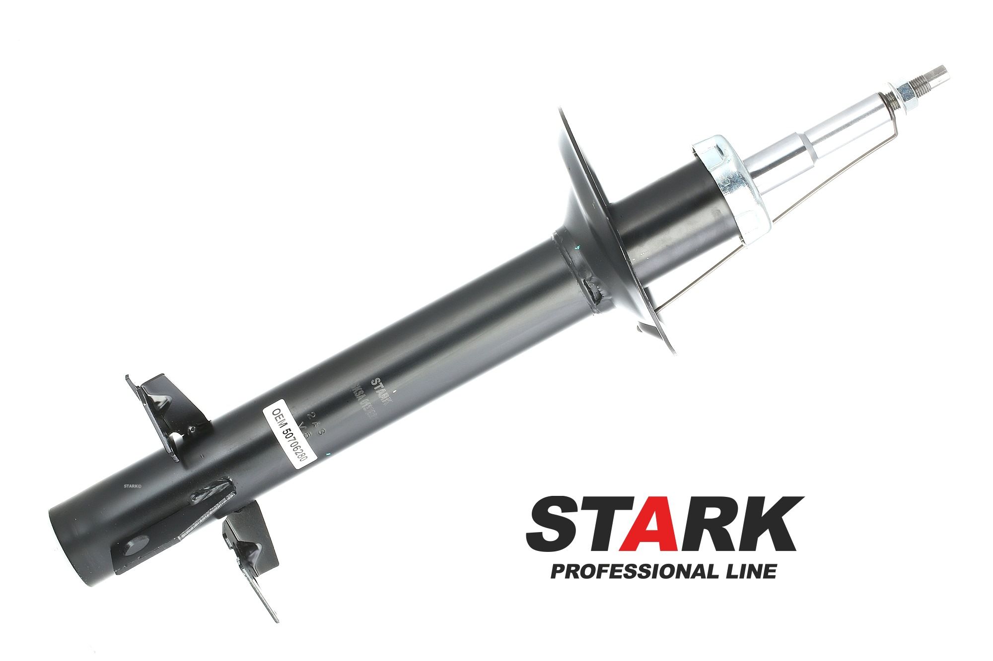 STARK SKSA-0132032 Shock absorber Front Axle, Gas Pressure, Twin-Tube, Suspension Strut, Top pin, Bottom Plate