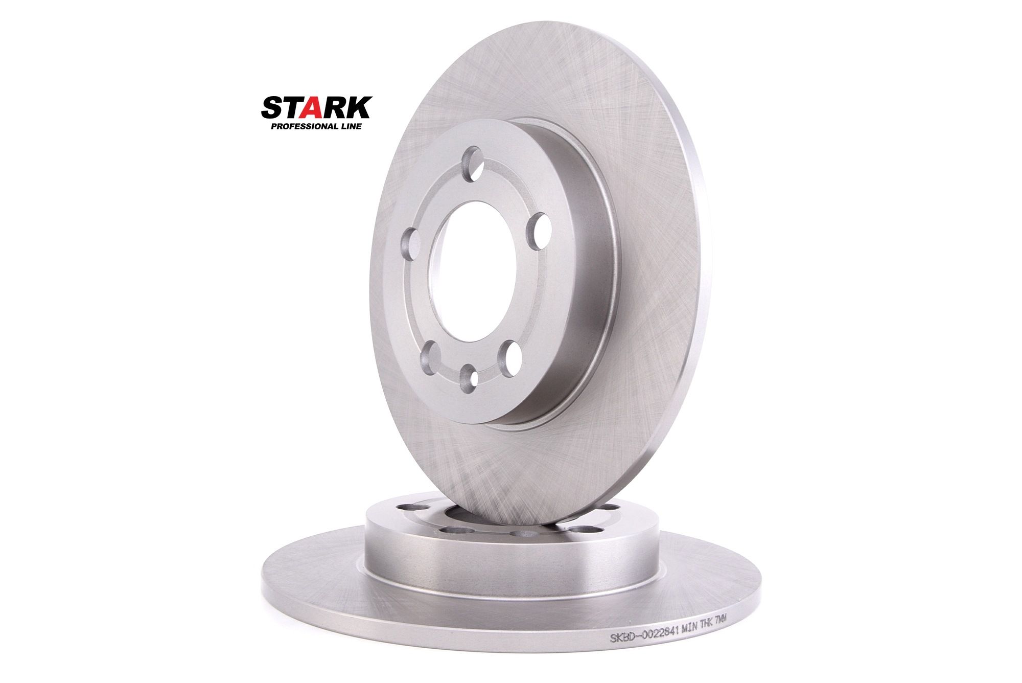 STARK SKBD-0022841 Brake disc Rear Axle, 239,0x8,9mm, 5x100,0, solid