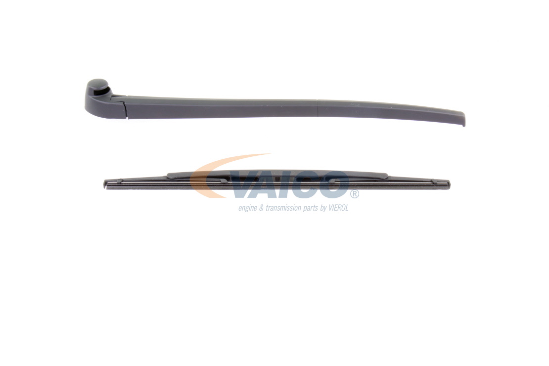 V10-3439 VAICO Windscreen wipers SKODA with cap, with integrated wiper blade, EXPERT KITS +