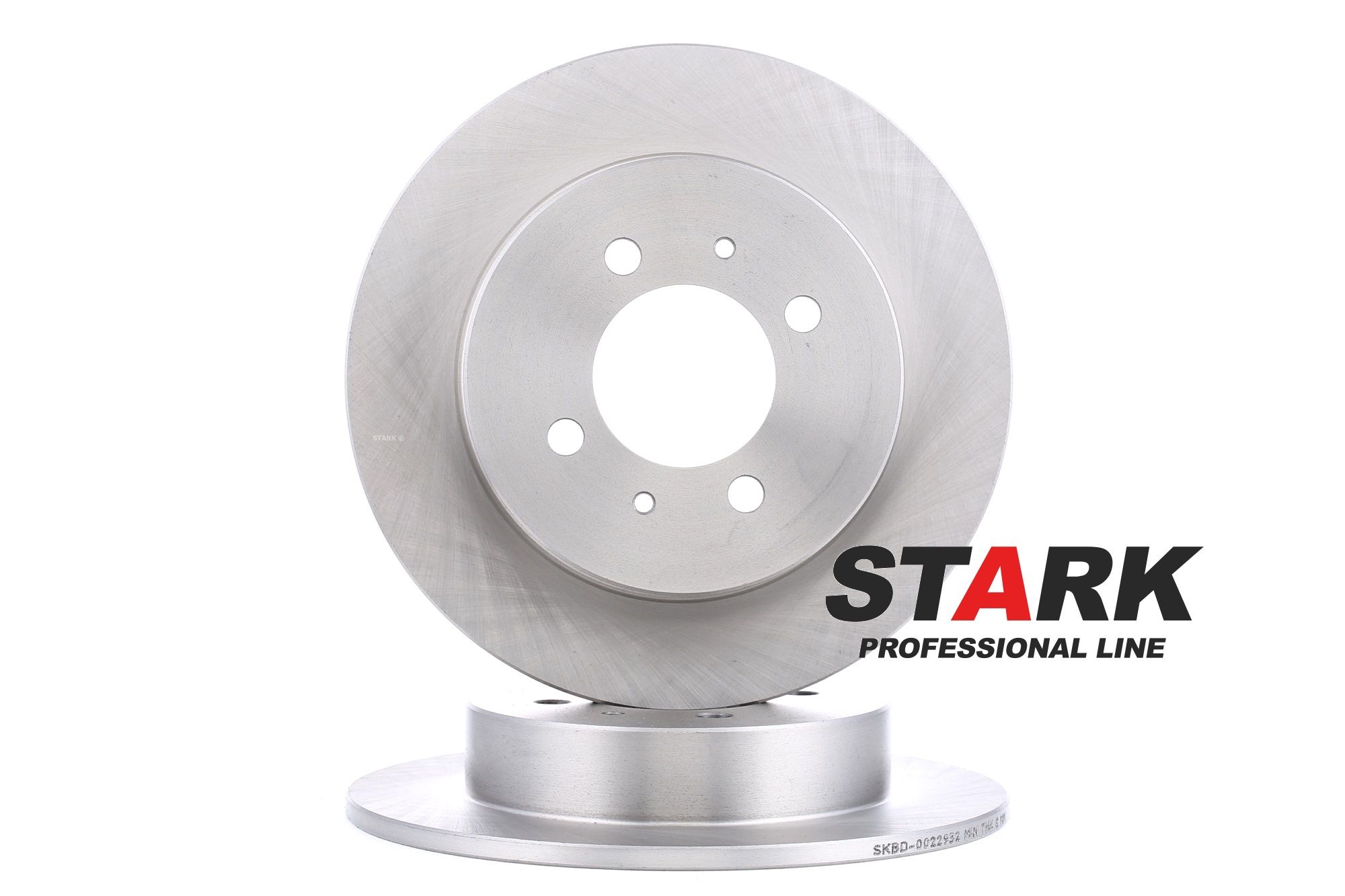 STARK SKBD-0022932 Brake disc Rear Axle, 258x9mm, 04/06x100, solid
