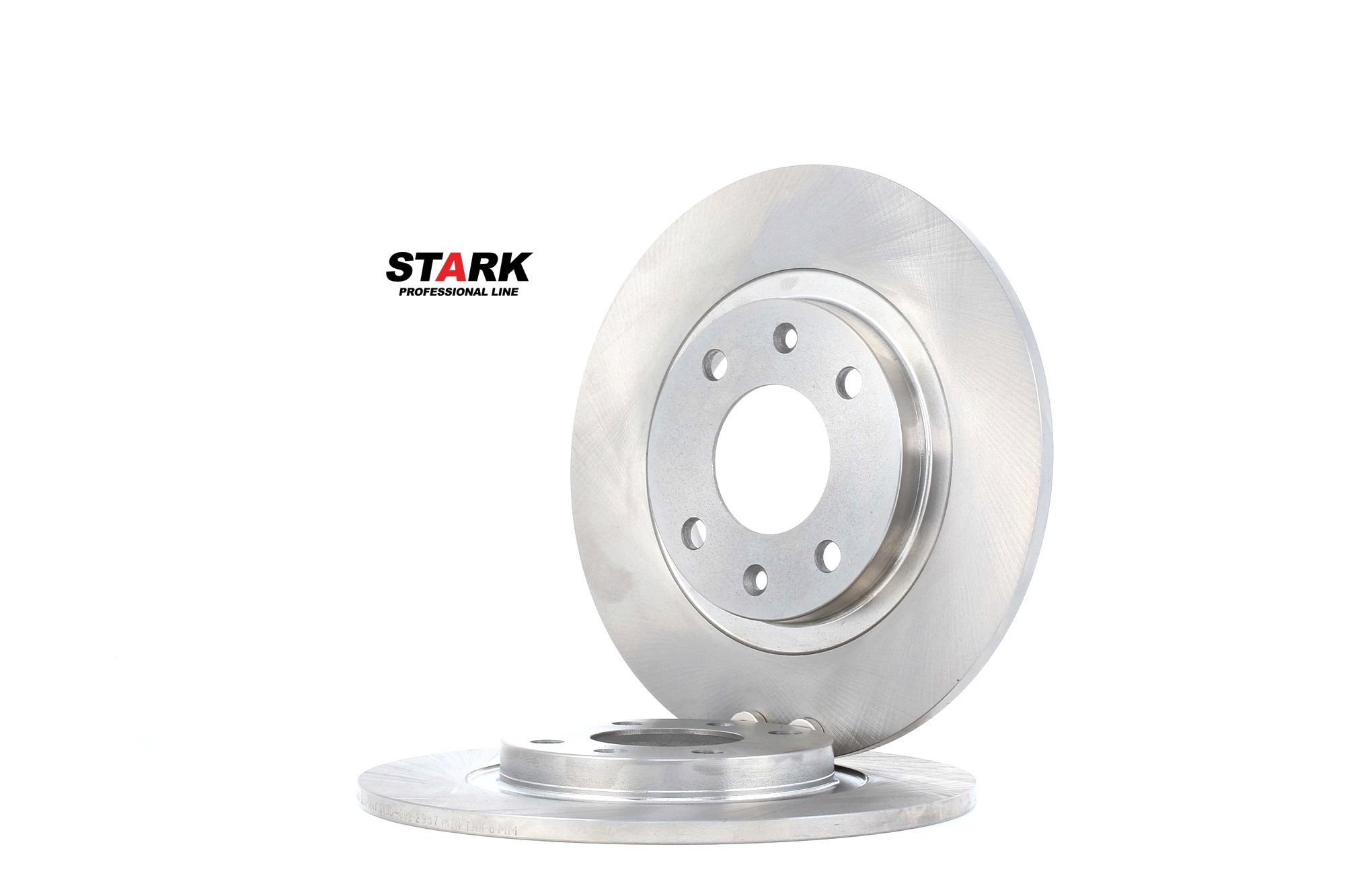 STARK SKBD-0022937 Brake disc Front Axle, 266x10mm, 04/06x108, solid