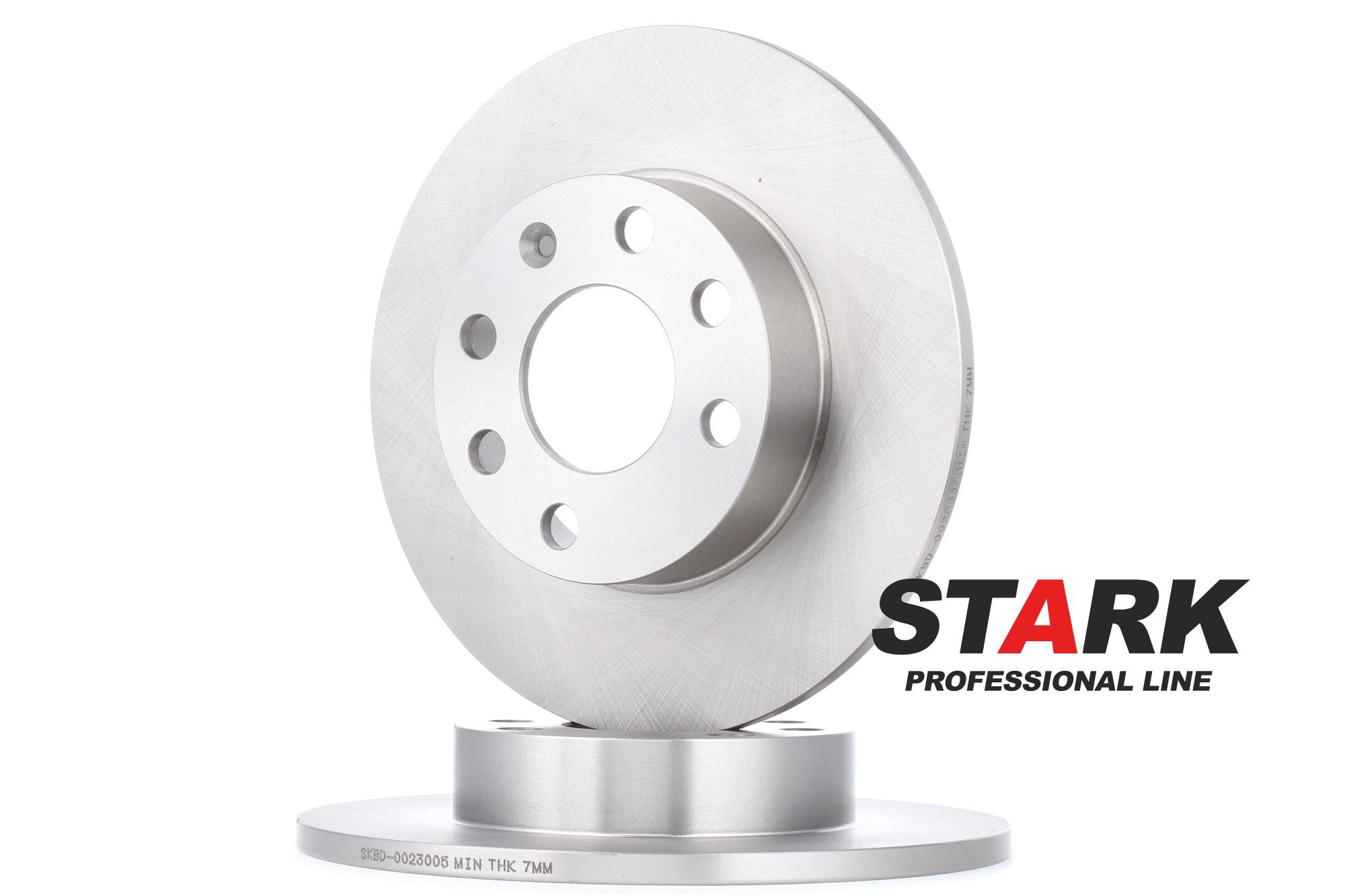 STARK Essieu avant, 236x10mm, 6/7x100, plein, Fonte Ø: 236mm, Nbre de trous: 6/7, Épaisseur du disque de frein: 10mm Disques de frein SKBD-0023005 acheter en ligne