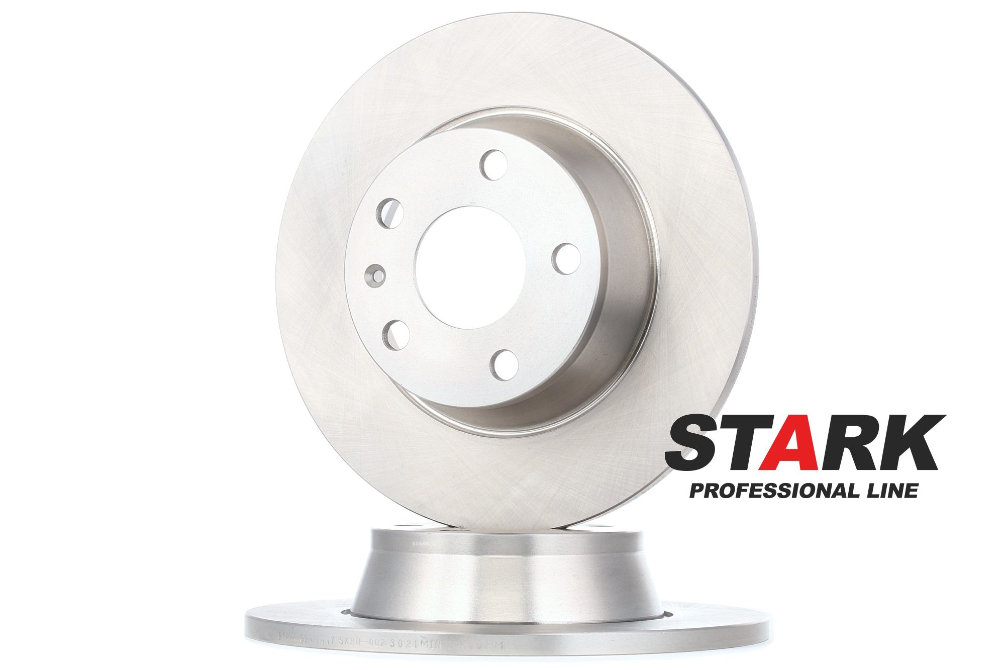 STARK SKBD-0023021 Brake disc Rear Axle, 286x12mm, 5/6, 5, solid