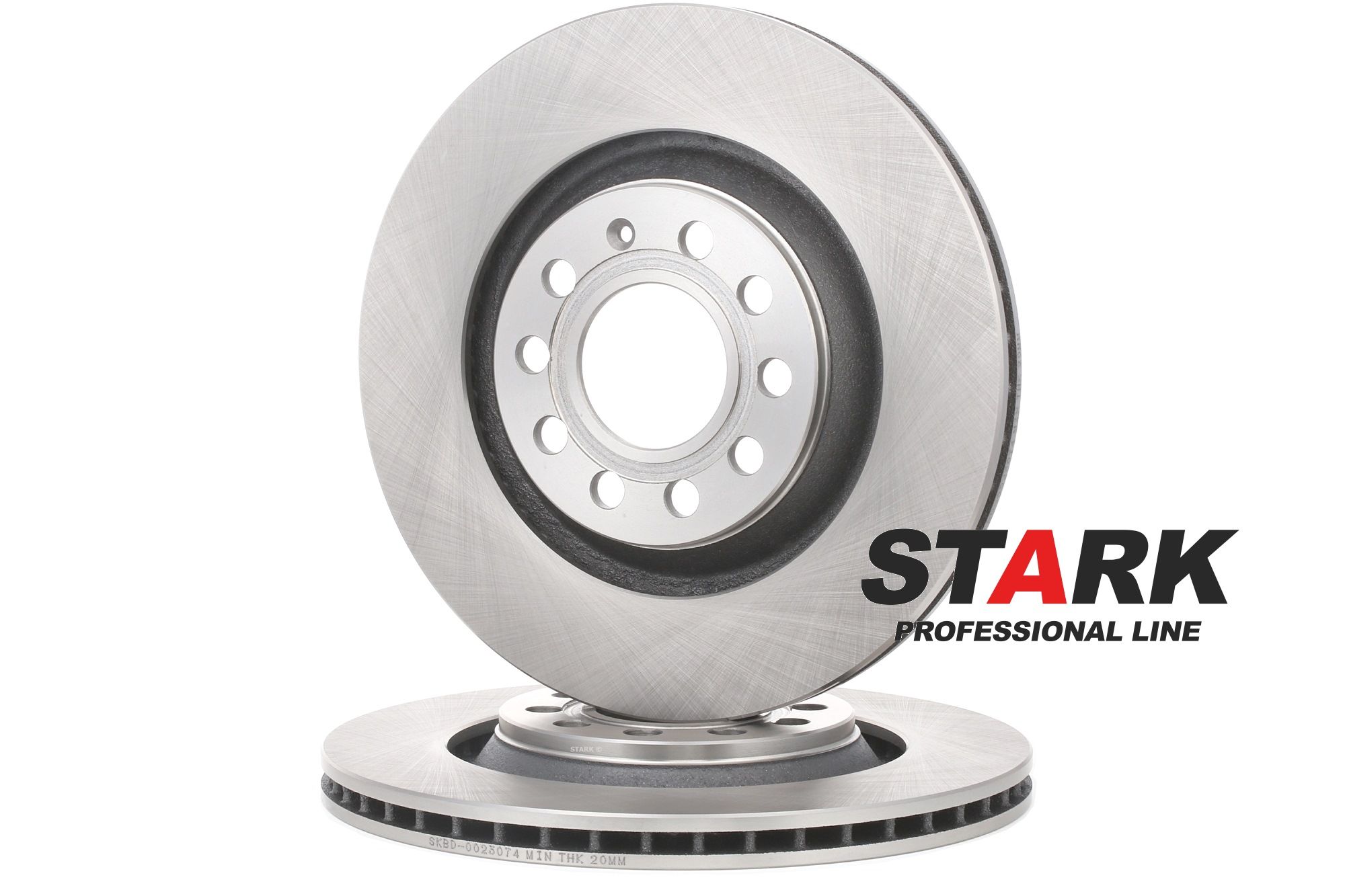 Купете SKBD-0023074 STARK задна ос, 300x22mm, 5/10x112, вентилиран, лято желязо (чугун) Ø: 300mm, брой на дупките: 5/10, дебелина на спирачния диск: 22mm Спирачен диск SKBD-0023074 евтино