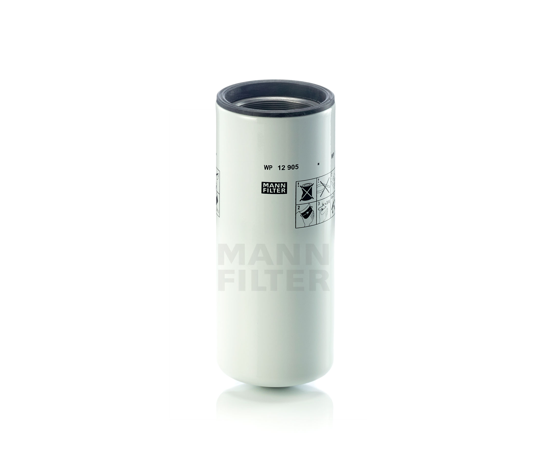 MANN-FILTER M90x2-7H, Anschraubfilter Ø: 120mm, Höhe: 297mm Motorölfilter WP 12 905 online kaufen