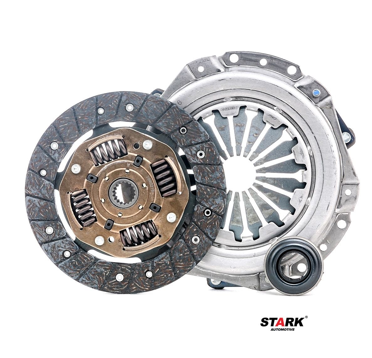 STARK SKCK-0100060 Clutch kit three-piece, with clutch pressure plate, with clutch disc, with bearing(s), 180mm