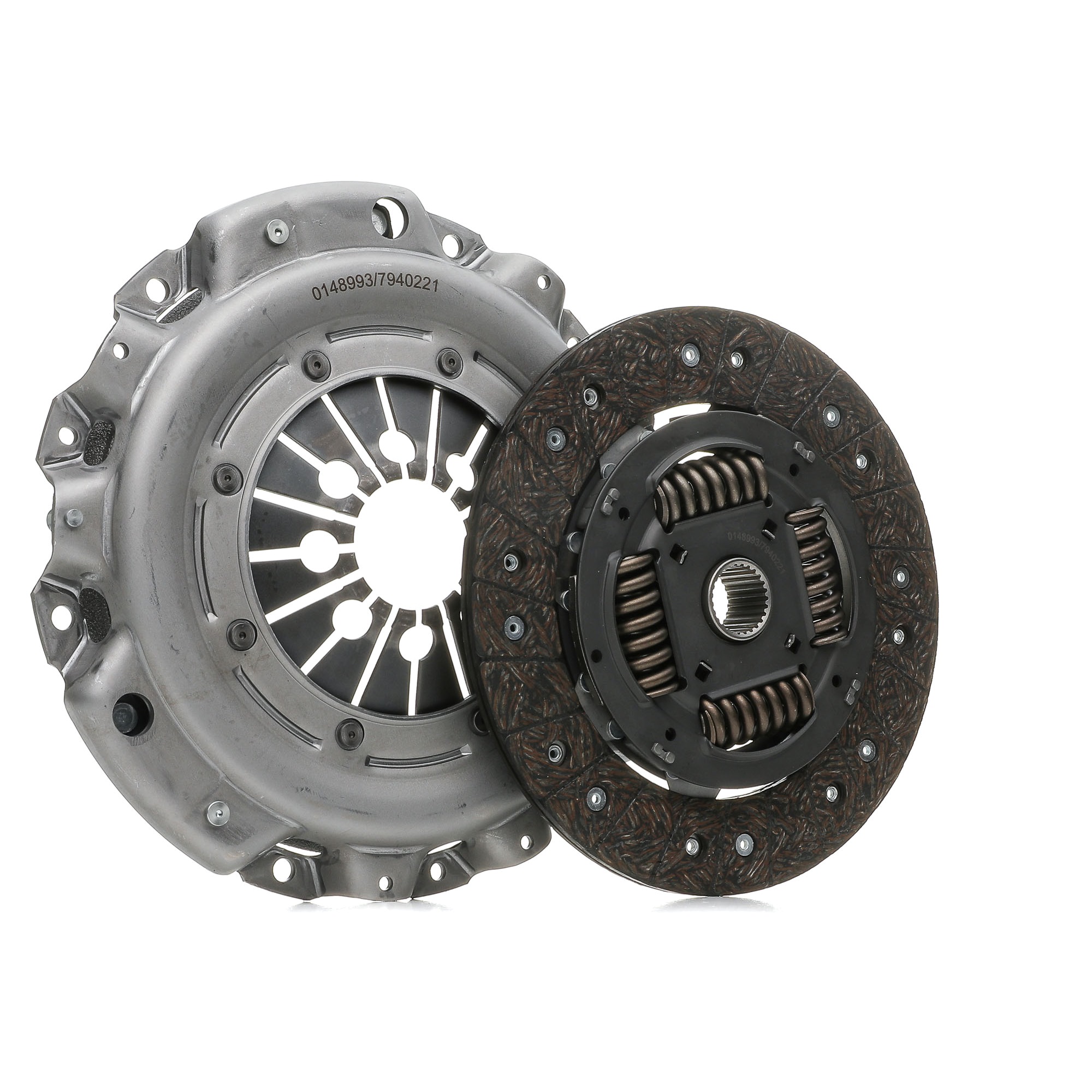 STARK SKCK-0100062 Clutch kit with clutch pressure plate, without central slave cylinder, without clutch release bearing, with clutch disc, 240mm