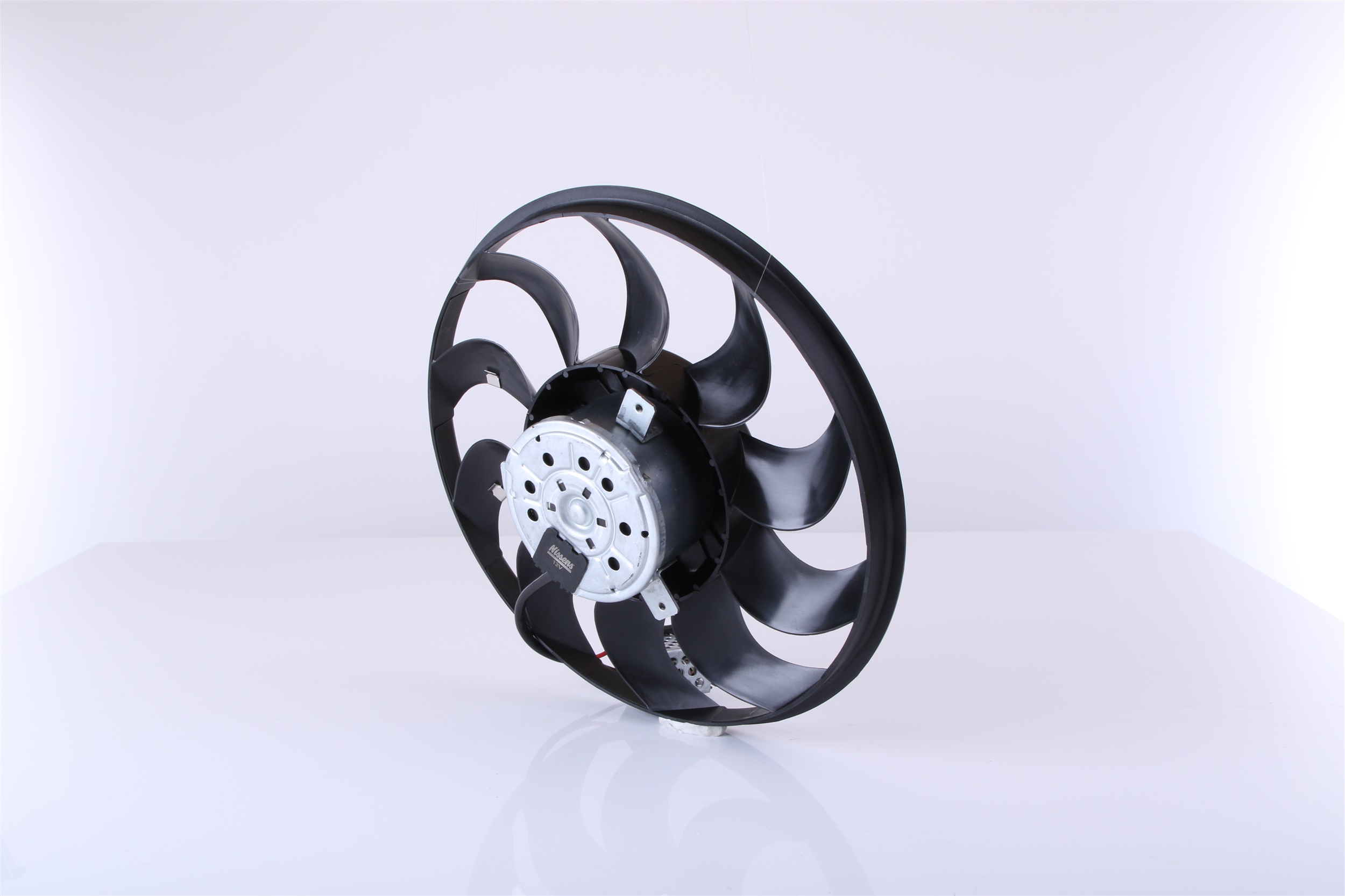 NISSENS 85755 Fan, radiator Ø: 336 mm, 12V, without radiator fan shroud, without resistor, with resistor, without control unit
