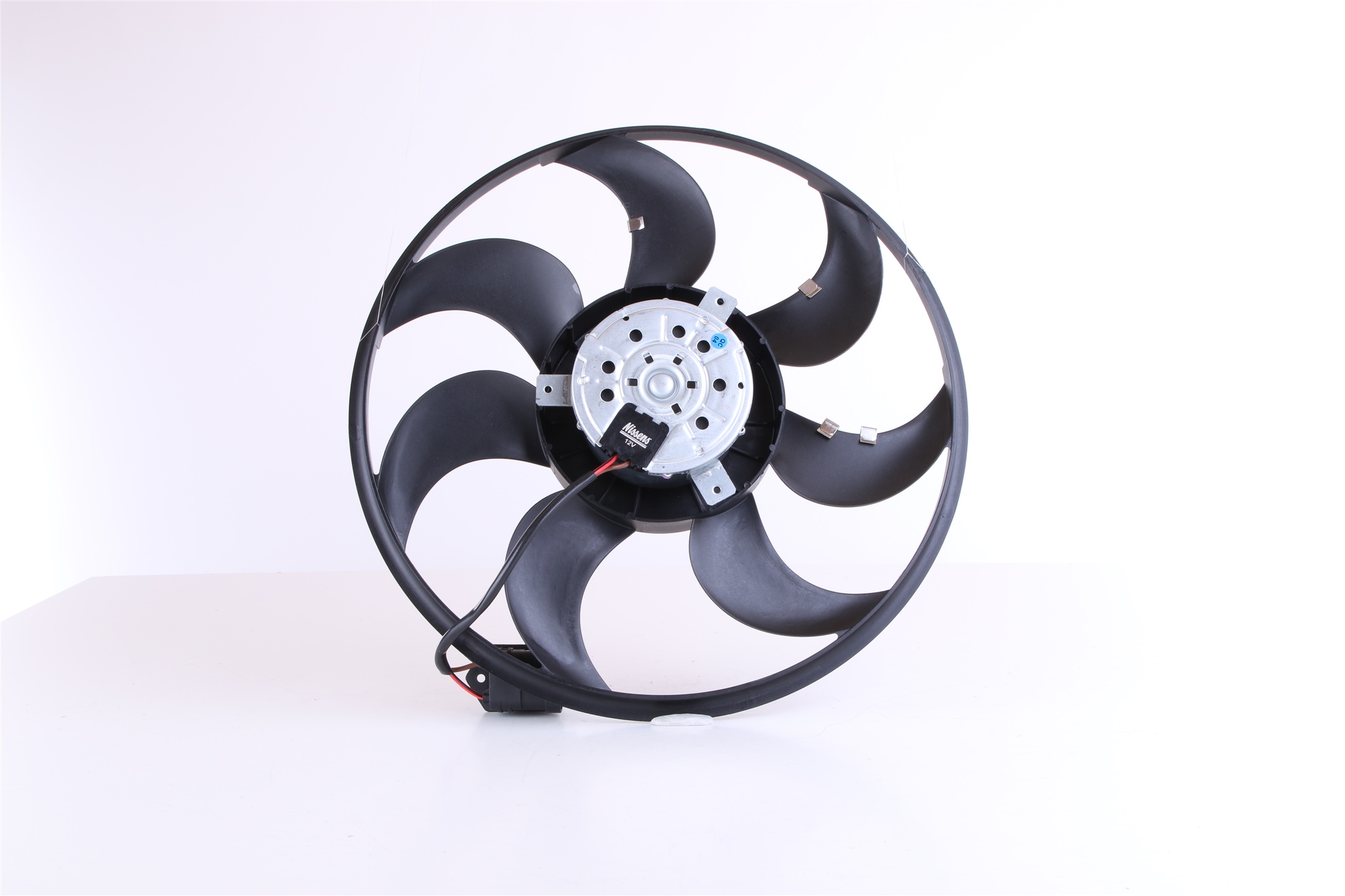 NISSENS 85777 Fan, radiator Ø: 387 mm, 12V, without radiator fan shroud, without resistor, with resistor, without control unit