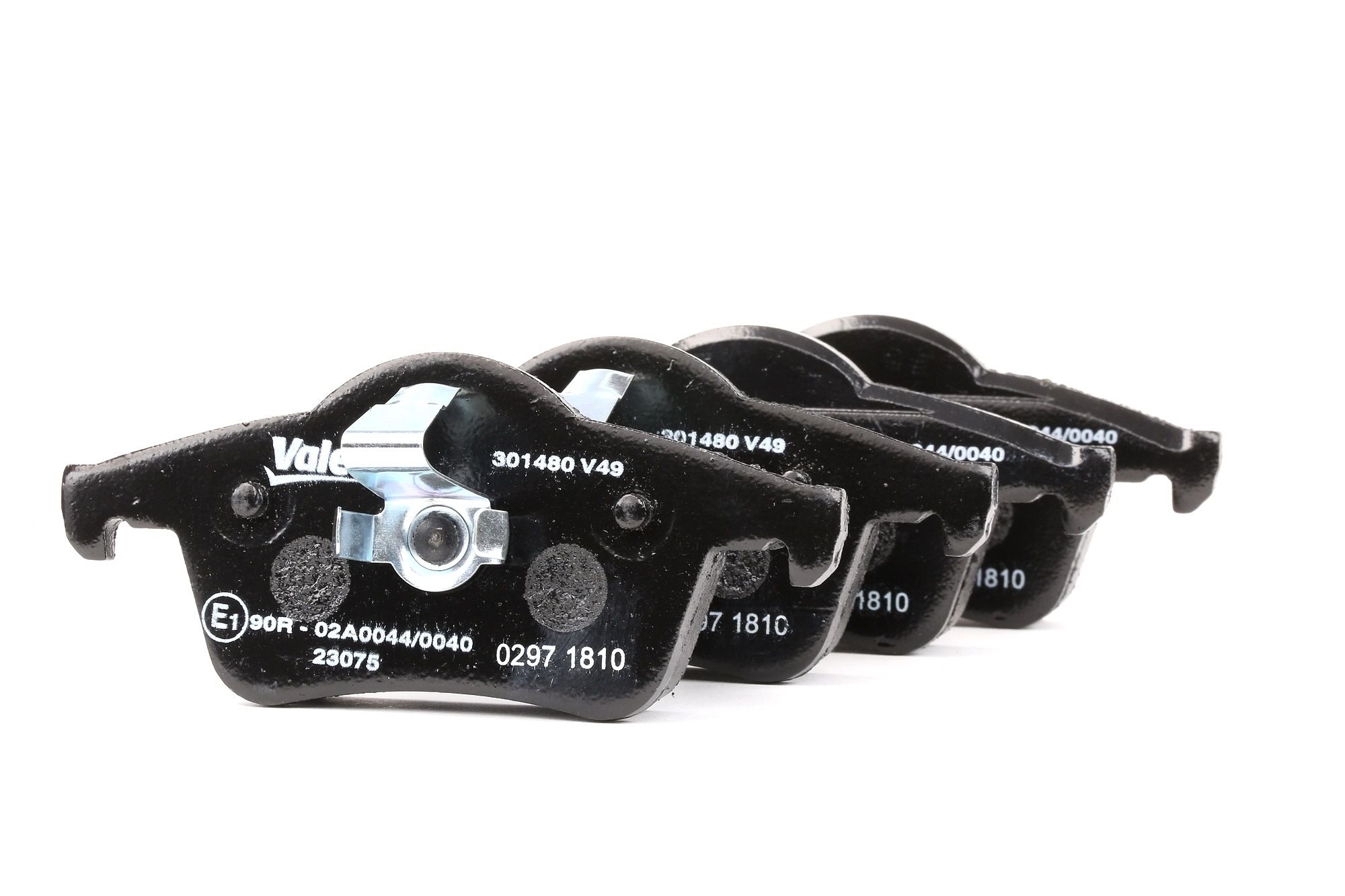 VALEO FIRST, Rear Axle, excl. wear warning contact, without anti-squeak plate Height 2: 53,7mm, Height: 53,7mm, Width 2 [mm]: 123mm, Width: 124mm, Thickness 2: 16,5mm, Thickness: 16,5mm Brake pads 301480 buy