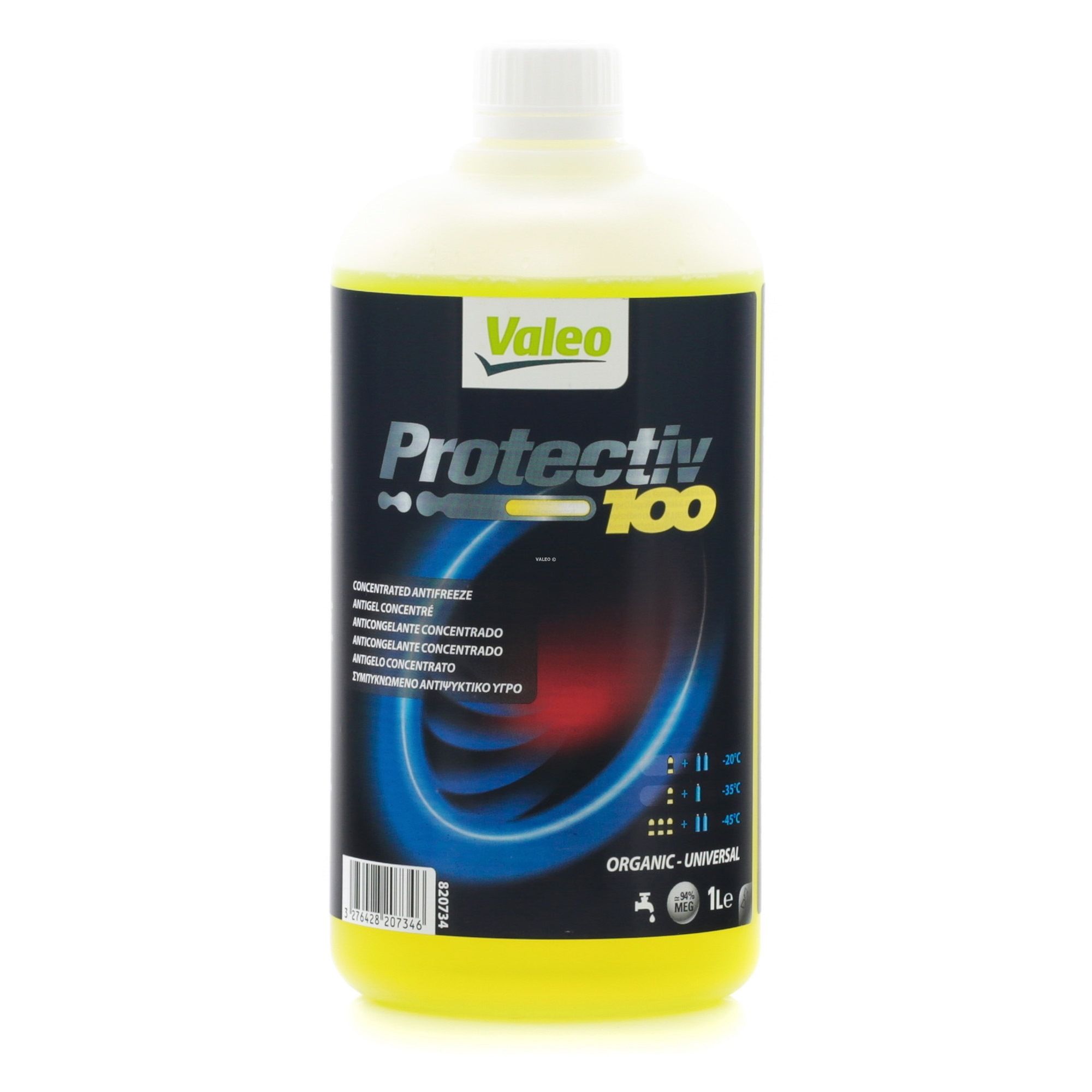 VALEO 820734 Kühlerfrostschutzmittel G12 gelb, 1l, -38(50/50) Chevy in Original Qualität