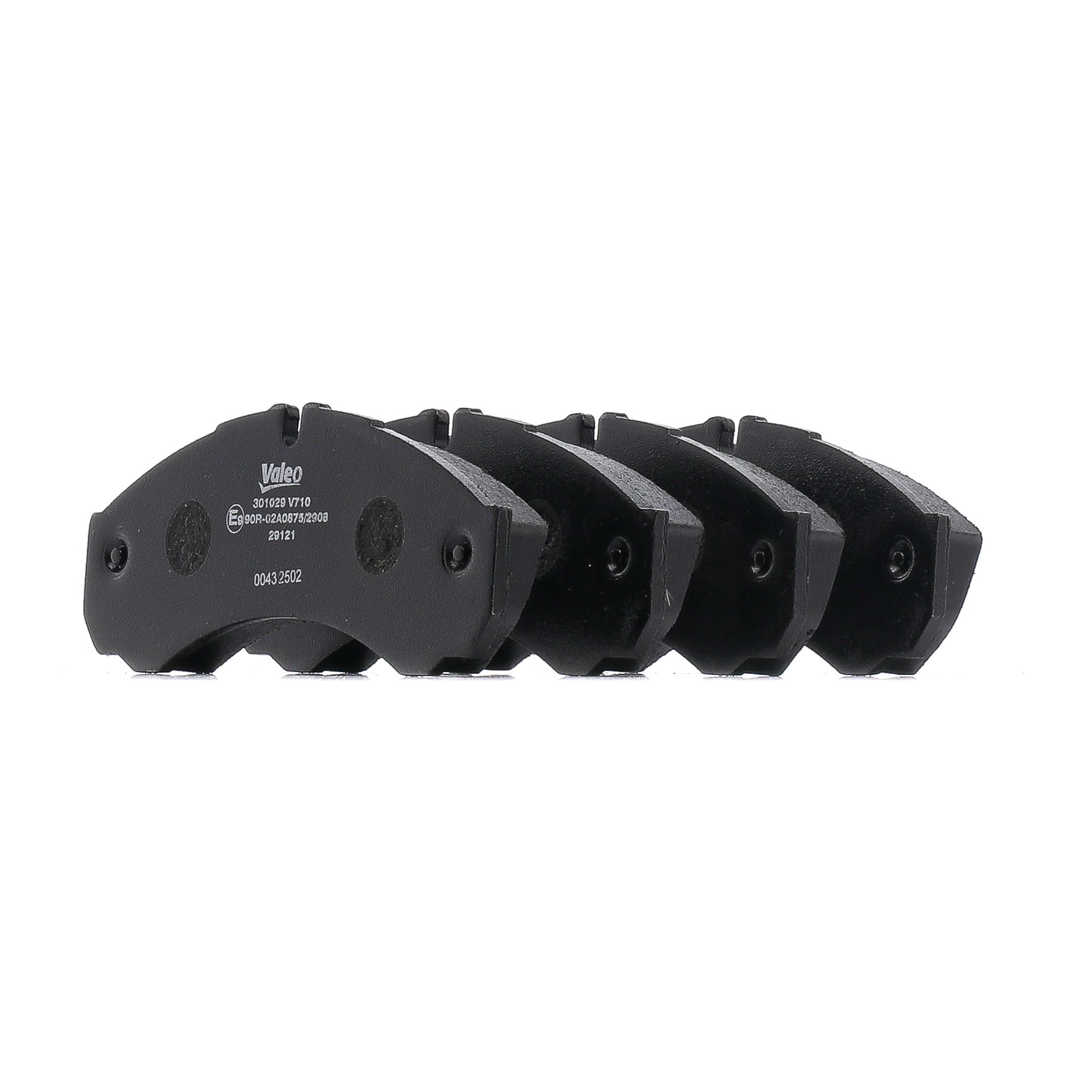 VALEO 301029 Brake pad set FIRST, Rear Axle, without integrated wear sensor