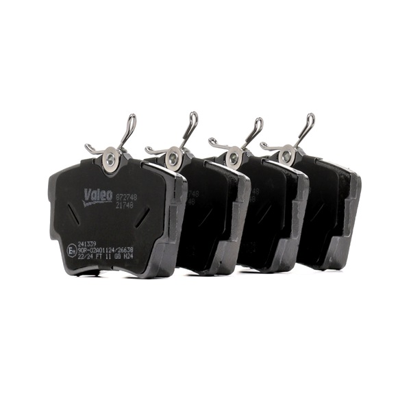 21748 VALEO 872748 Brake pad set