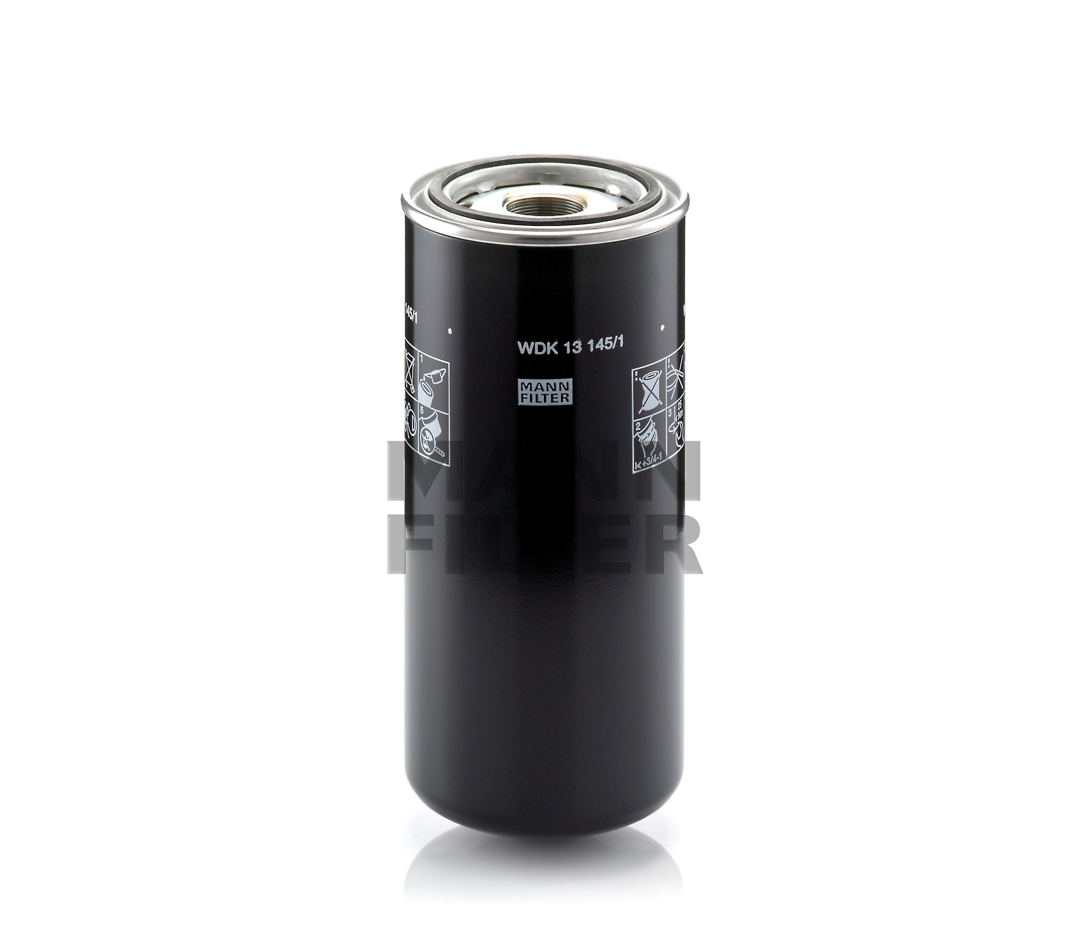 MANN-FILTER Filtro enroscable, para altas presiones Altura: 302mm Filtro de Combustible WDK 13 145/1 comprar online