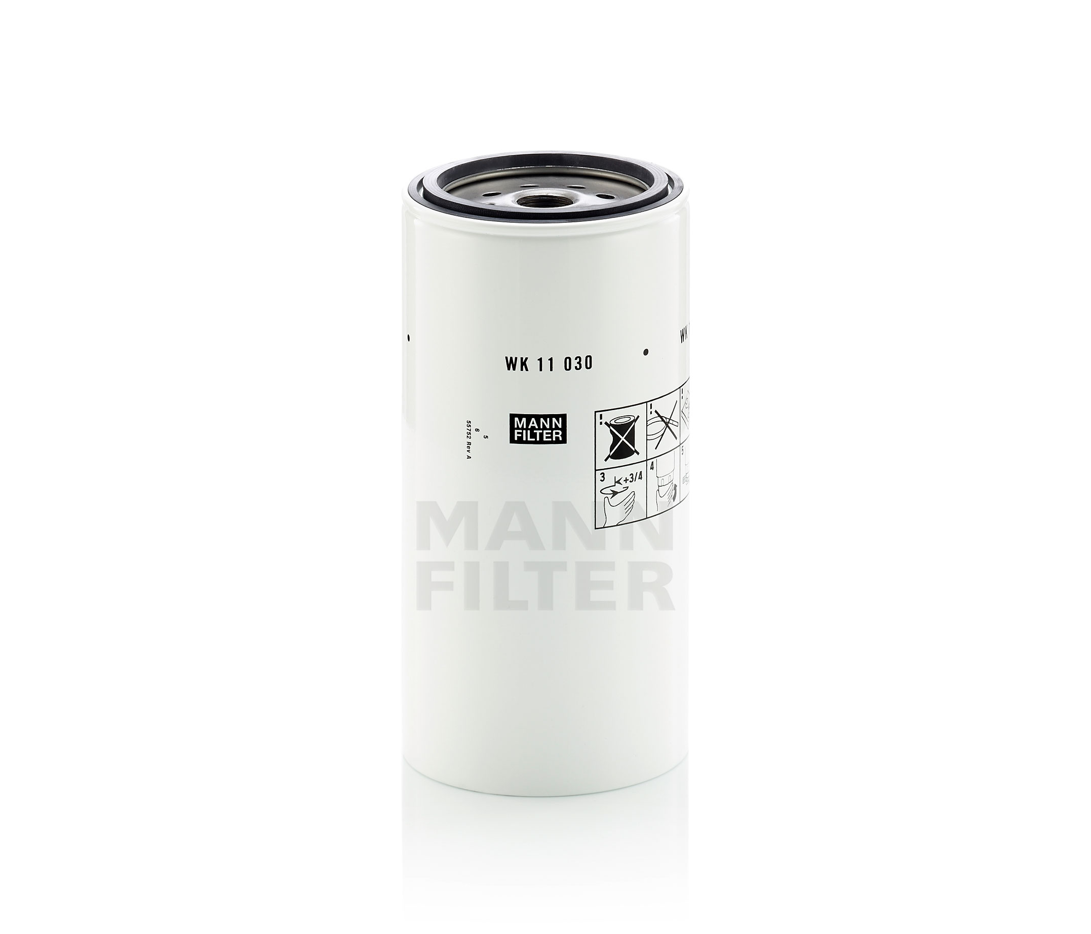 MANN-FILTER Tiivisteillä Korkeus: 216mm Polttoainesuodatin WK 11 030 x