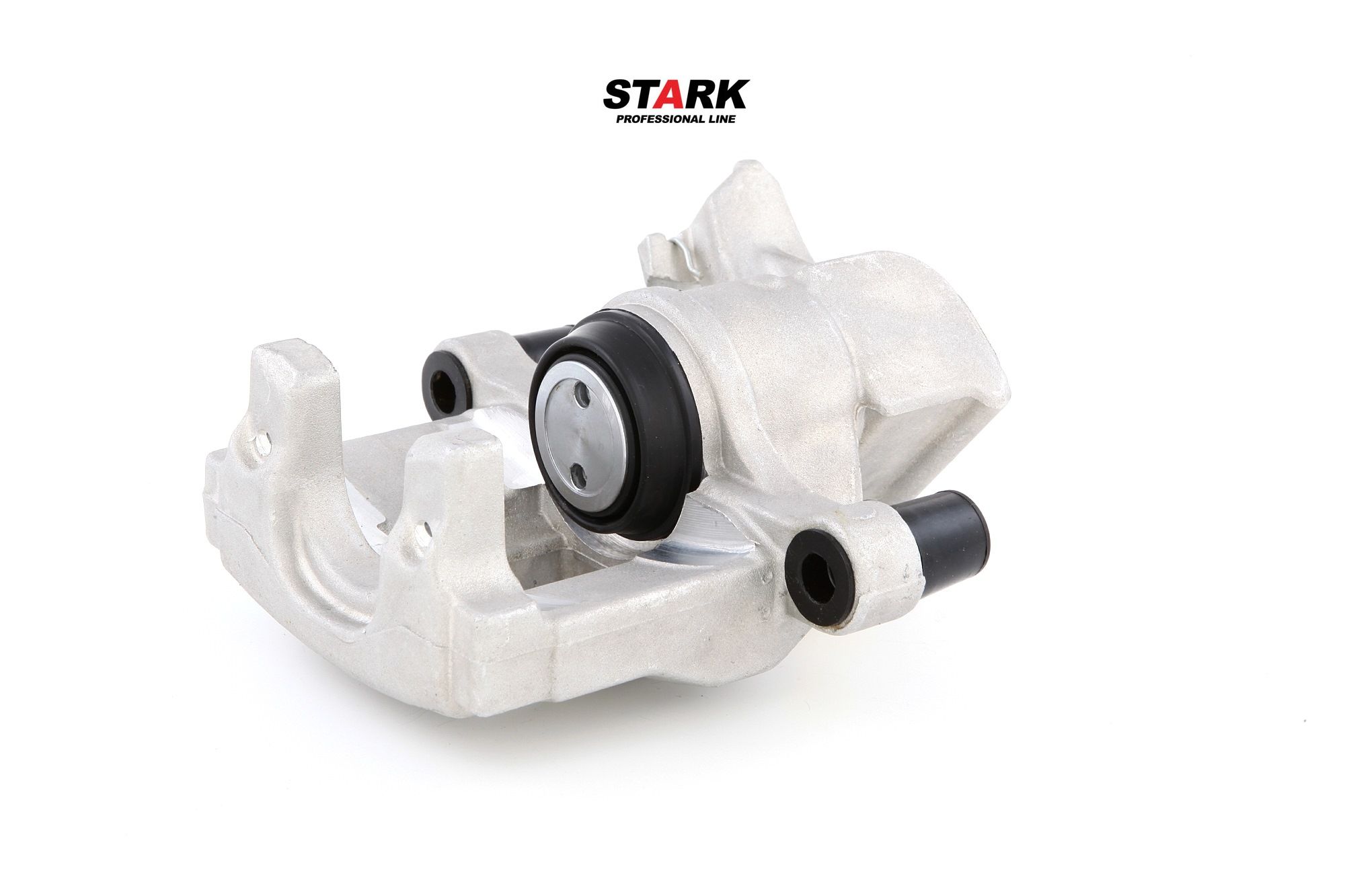 STARK SKBC-0460181 Brake caliper Cast Aluminium, Cast Iron, 144mm, Rear Axle Right, without holder