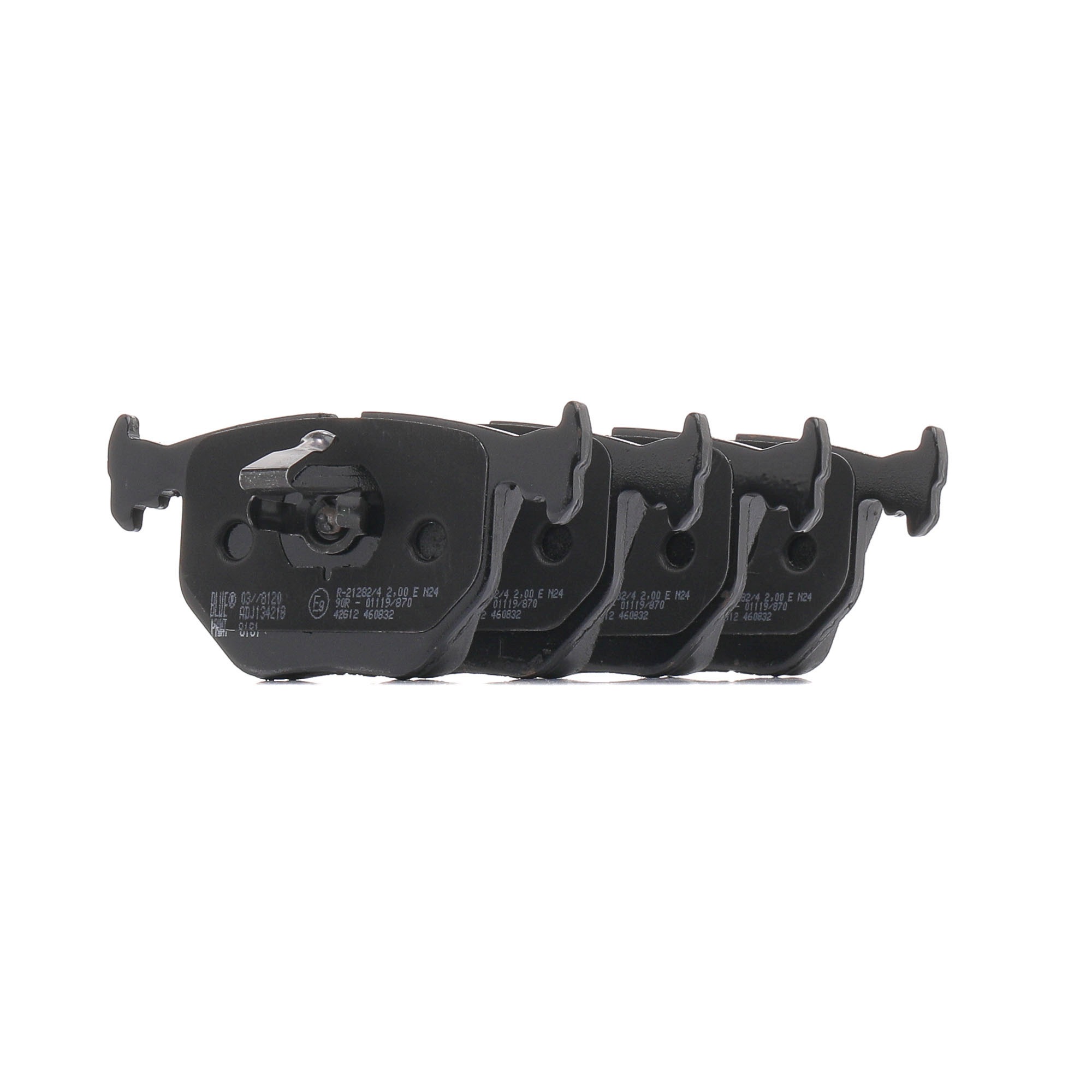 21487 BLUE PRINT Essieu arrière, préparé pour l'indicateur d'usure Largeur: 59mm, Épaisseur 1: 17mm Jeu de plaquettes de frein ADJ134218 acheter en ligne