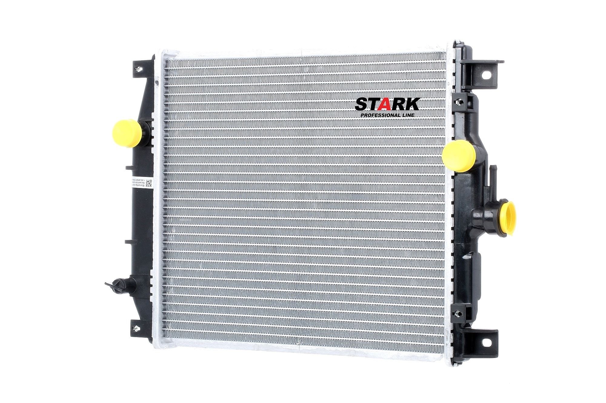 STARK SKRD-0120214 Engine radiator Aluminium, Plastic, for vehicles with/without air conditioning, Manual Transmission