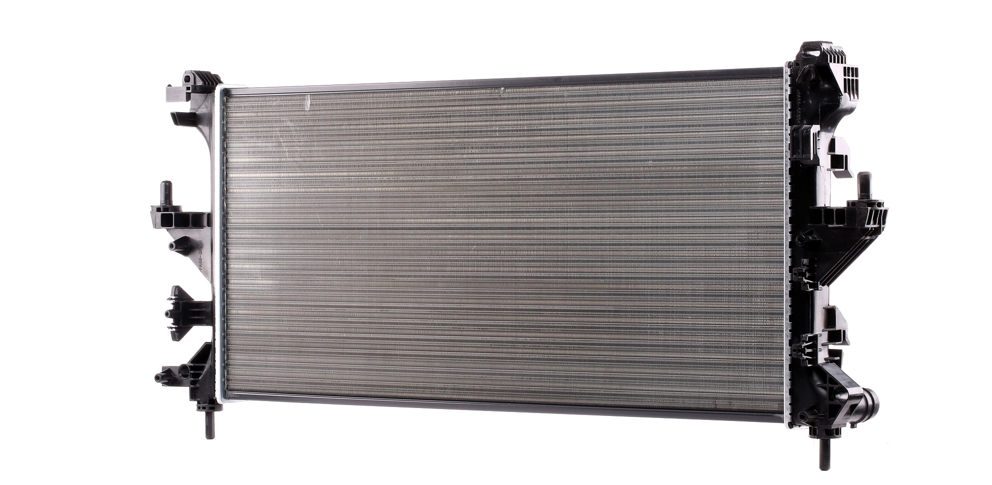 STARK SKRD-0120215 Engine radiator Aluminium, Plastic, for vehicles with/without air conditioning, for vehicles with automatic climate control, Manual Transmission