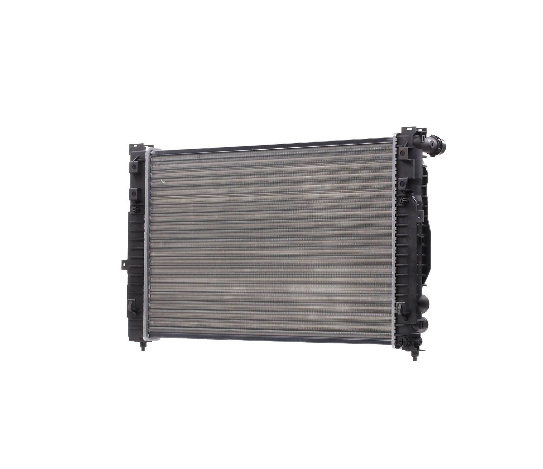 STARK SKRD-0120227 Engine radiator Aluminium, Plastic, for vehicles with/without air conditioning, Automatic Transmission, Mechanically jointed cooling fins