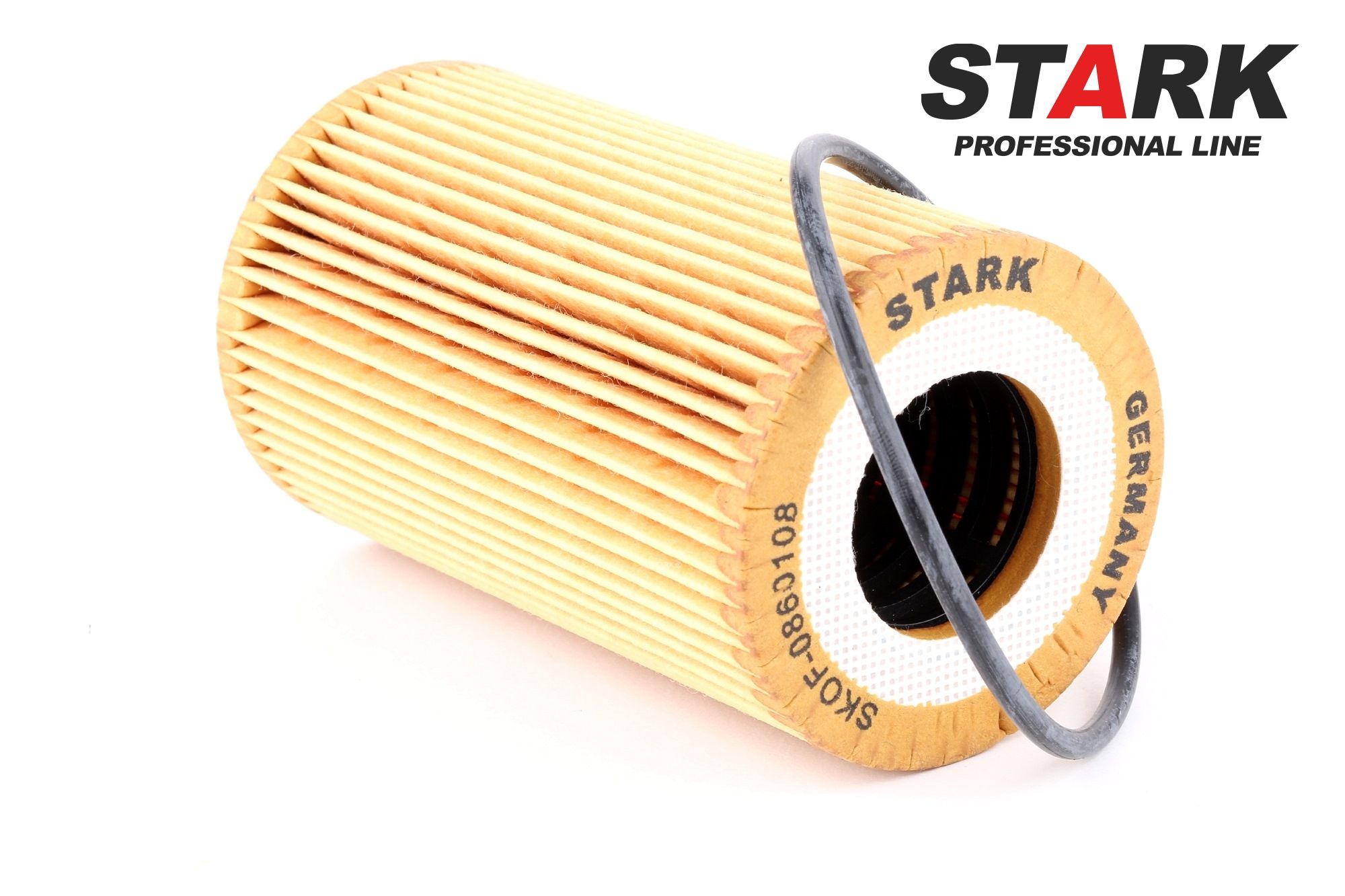 STARK SKOF-0860108 Oil filter with seal ring, Filter Insert
