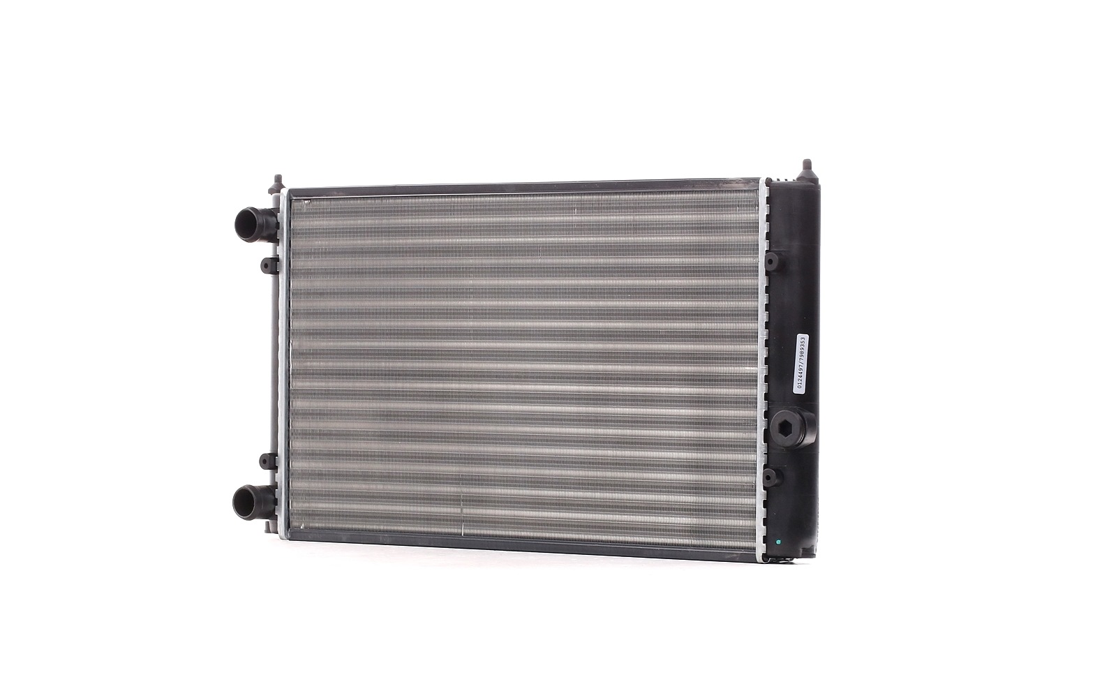 SKRD-0120256 STARK Radiators VW Aluminium, Plastic, for vehicles without air conditioning, Manual Transmission