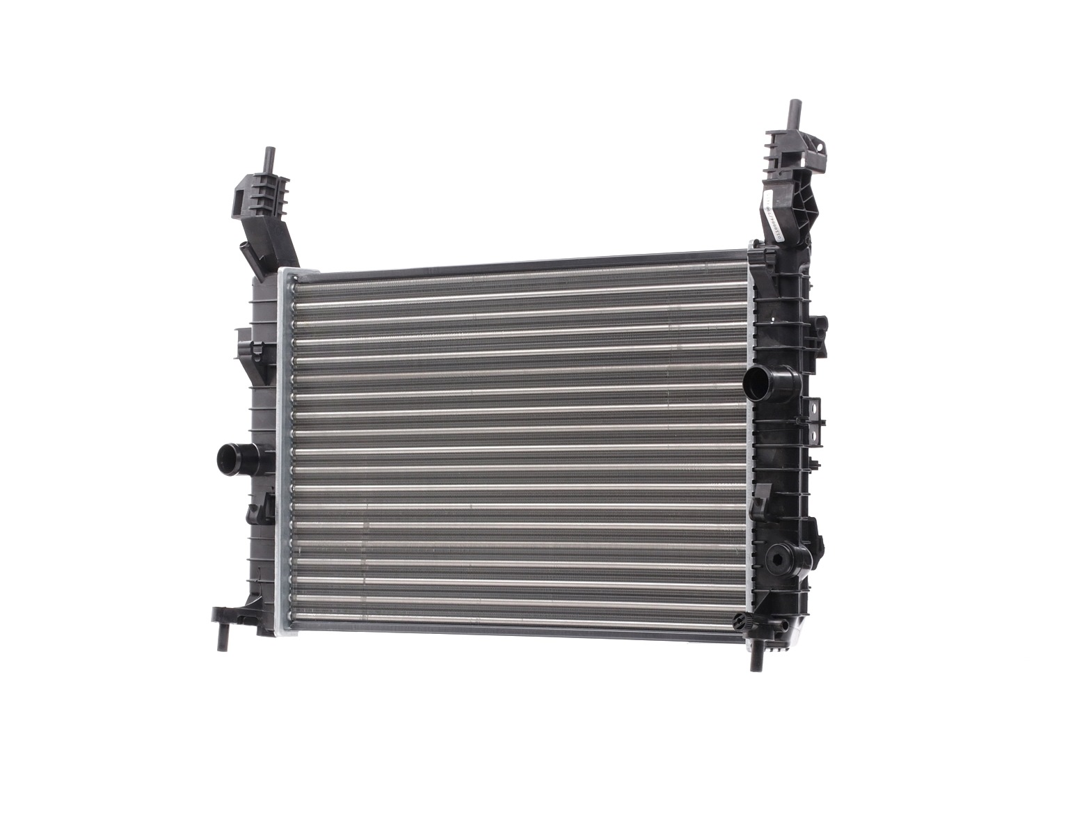 STARK SKRD-0120298 Engine radiator Aluminium, Plastic, for vehicles with/without air conditioning, Manual Transmission
