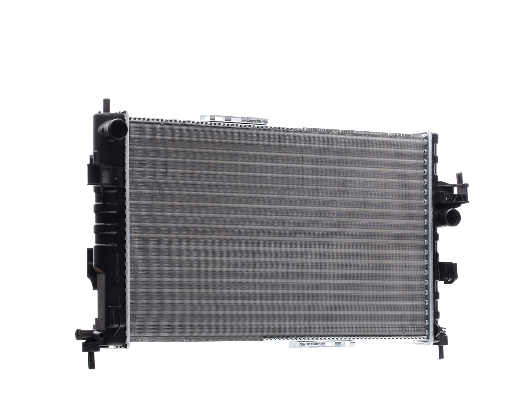 STARK SKRD-0120304 Engine radiator Aluminium, Plastic, for vehicles with/without air conditioning, Manual Transmission