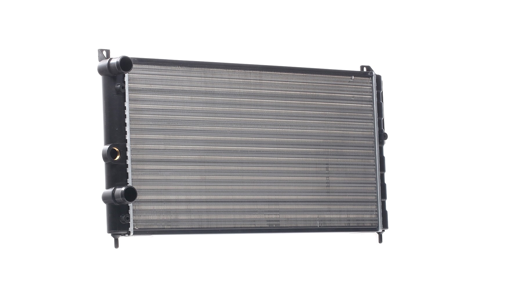STARK SKRD-0120325 Engine radiator Aluminium, Plastic, for vehicles with/without air conditioning, without frame, Manual Transmission
