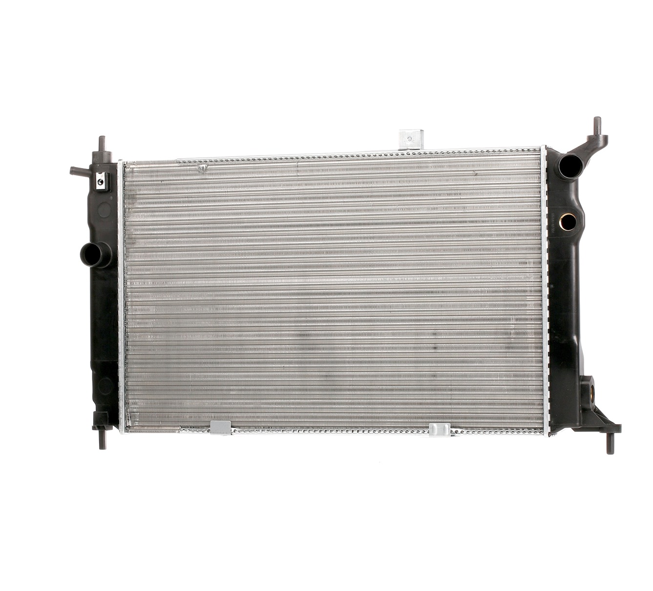 STARK SKRD-0120339 Engine radiator Aluminium, for vehicles with air conditioning, 590 x 378 x 34 mm, Manual Transmission