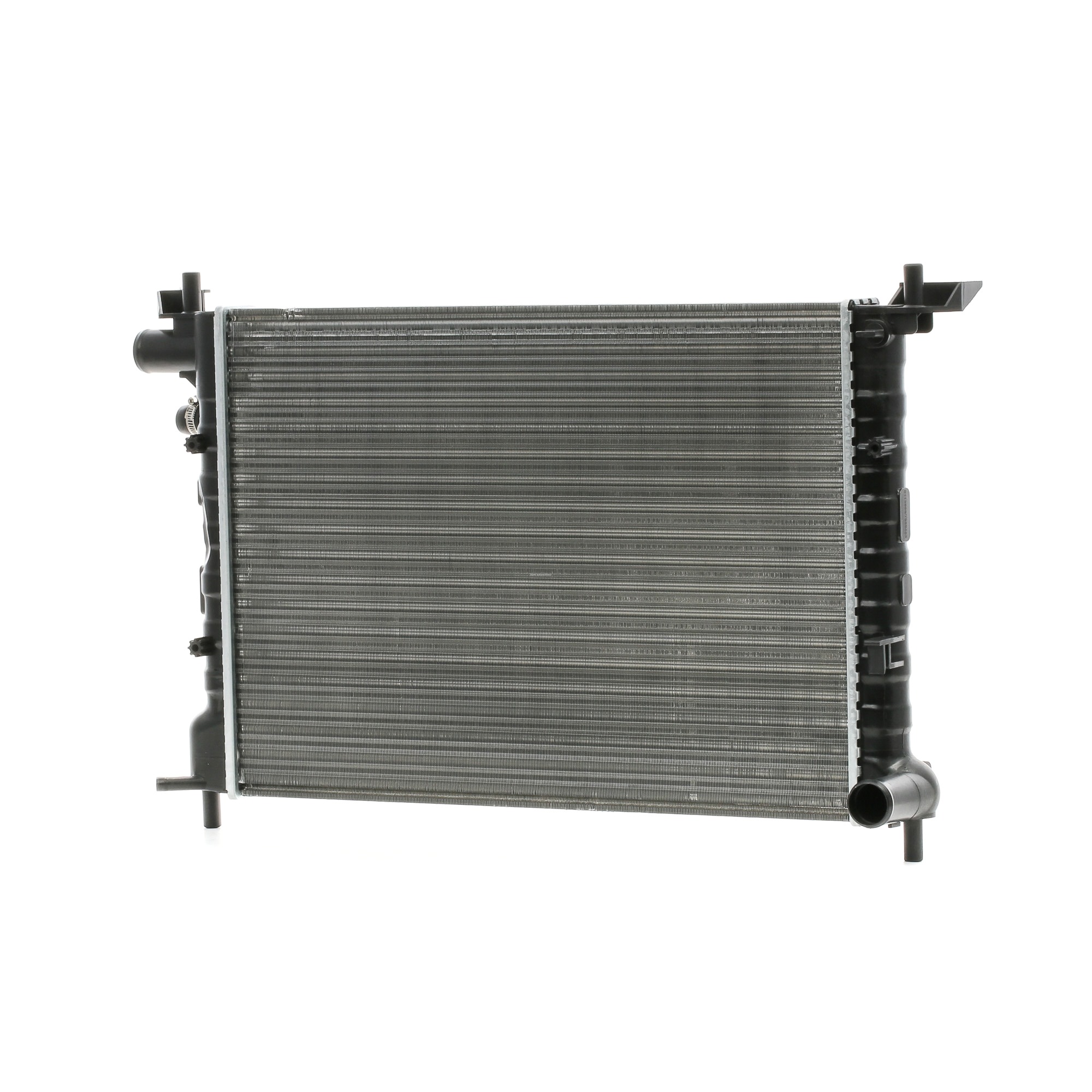 STARK SKRD-0120353 Engine radiator Aluminium, Plastic, for vehicles with air conditioning, Manual Transmission