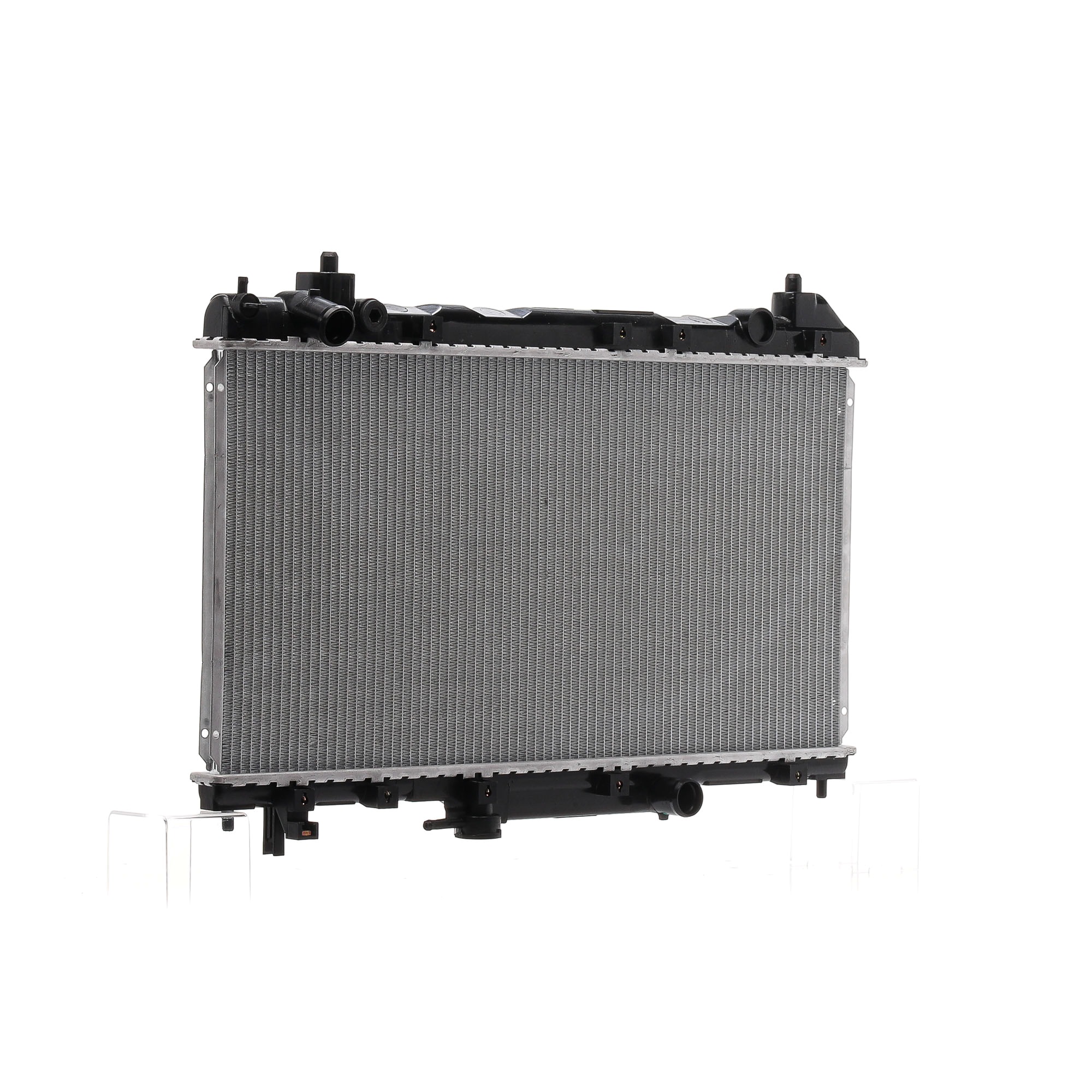 STARK SKRD-0120361 Engine radiator Aluminium, Plastic, for vehicles with/without air conditioning, 658 x 325 x 16 mm, Manual Transmission