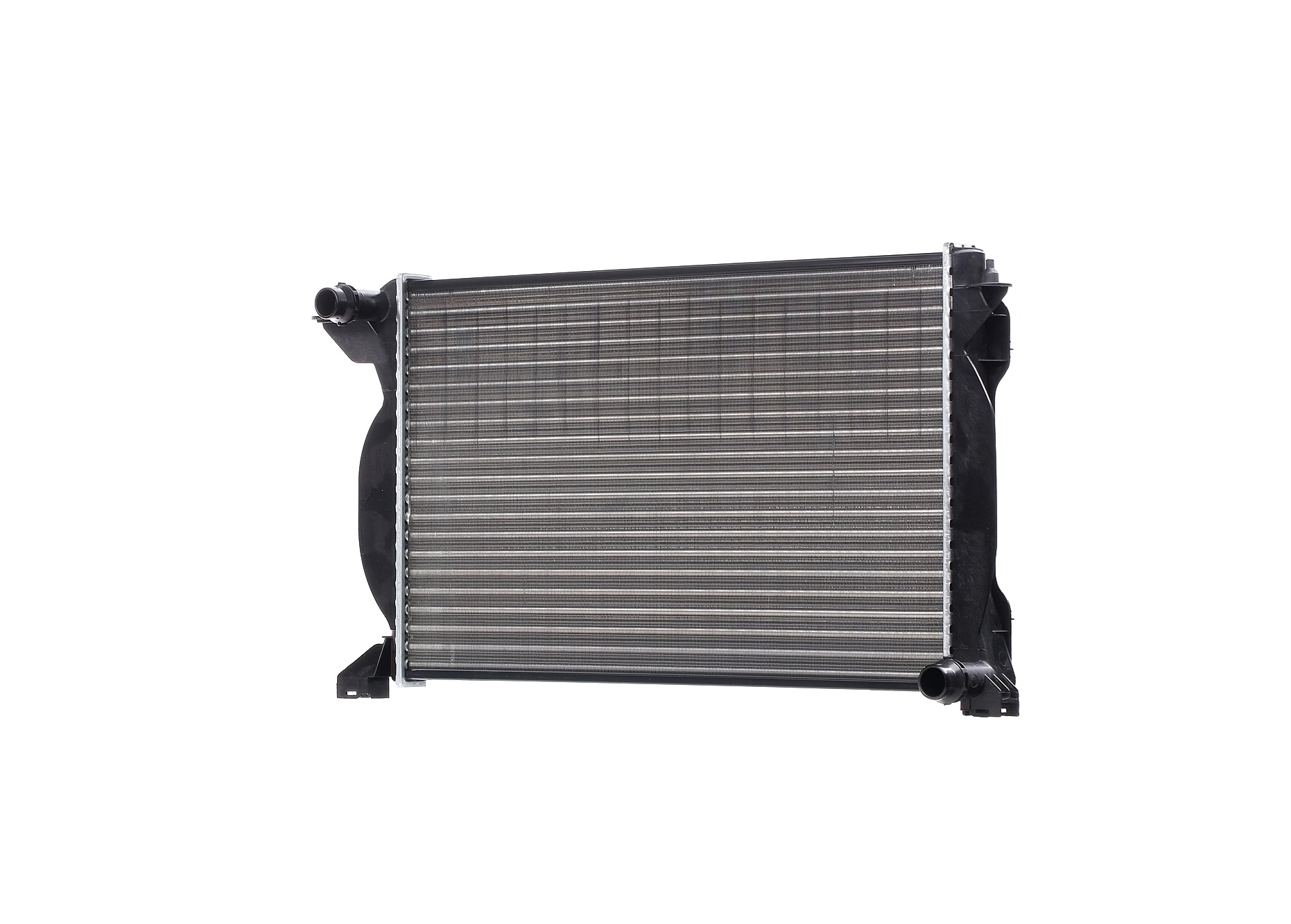 STARK SKRD-0120374 Engine radiator Aluminium, Plastic, for vehicles with/without air conditioning, Manual Transmission