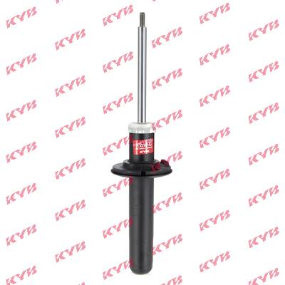 KYB 341743 Shock absorber Front Axle, Gas Pressure, Twin-Tube, Suspension Strut Insert, Top pin, Bottom Clamp