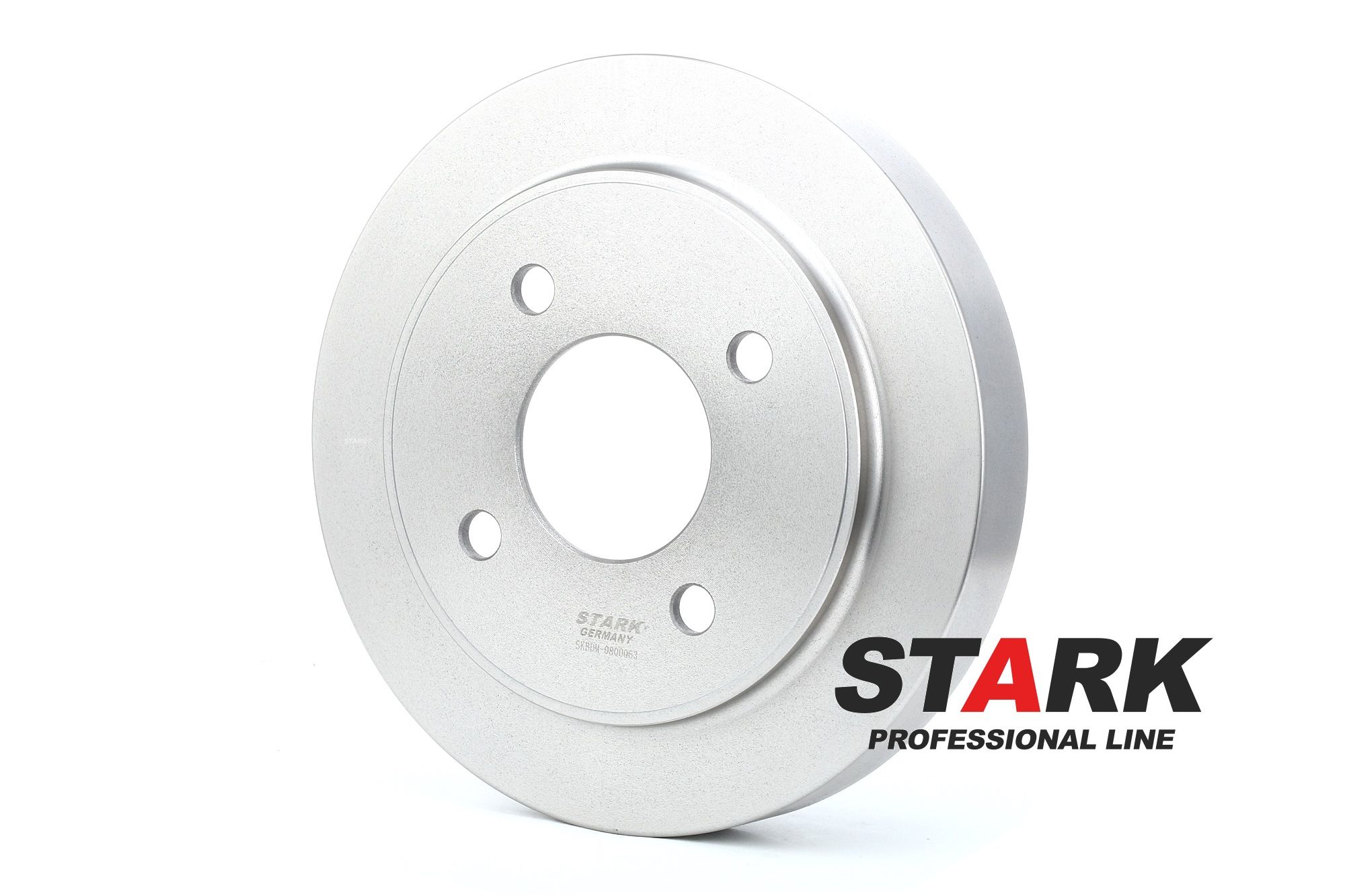 STARK SKBDM-0800063 Brake Drum without ABS sensor ring, without wheel bearing, without wheel hub, 216mm, Rear Axle